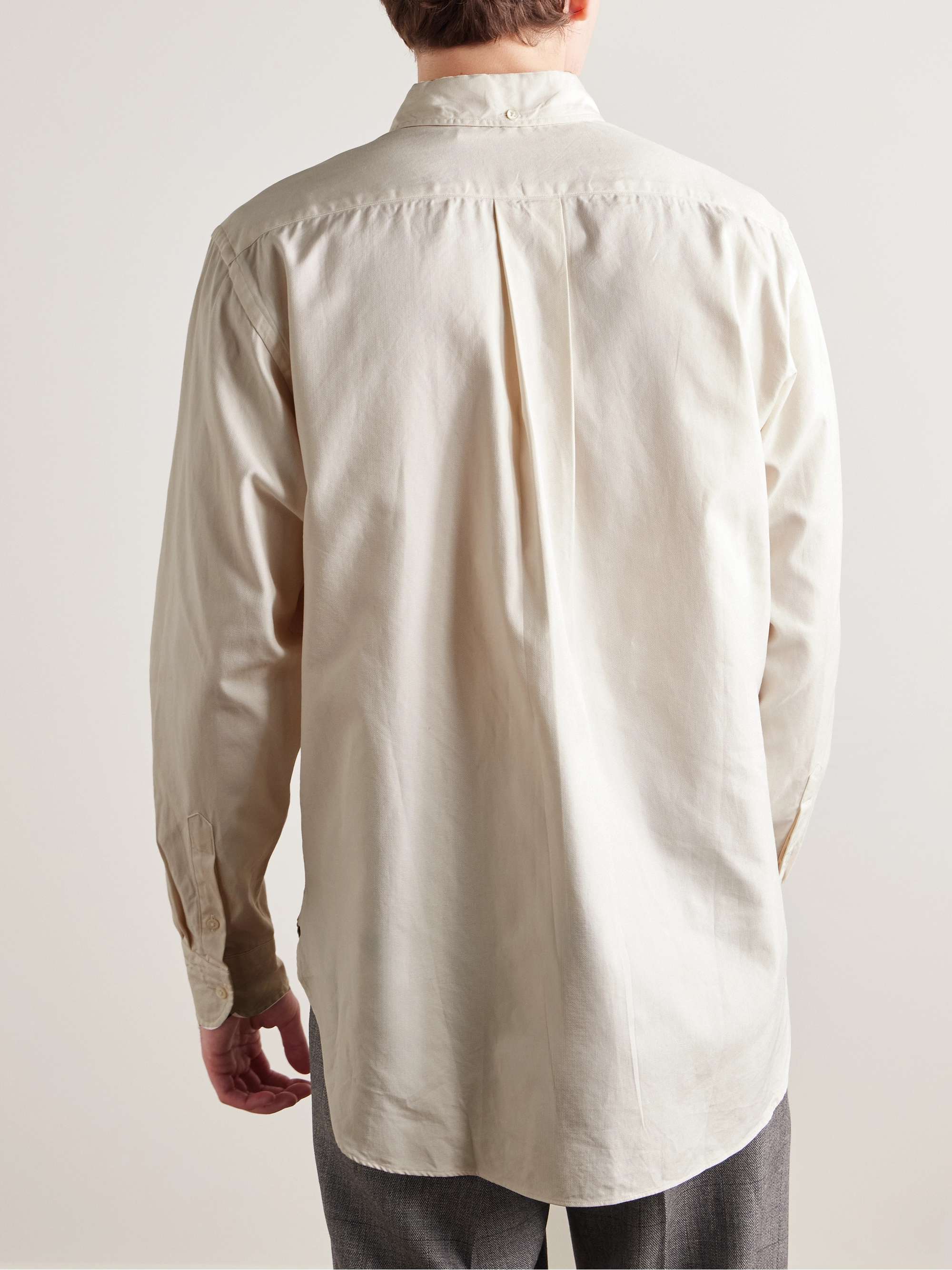 Finx Button-Down Collar Cotton Oxford Shirt view