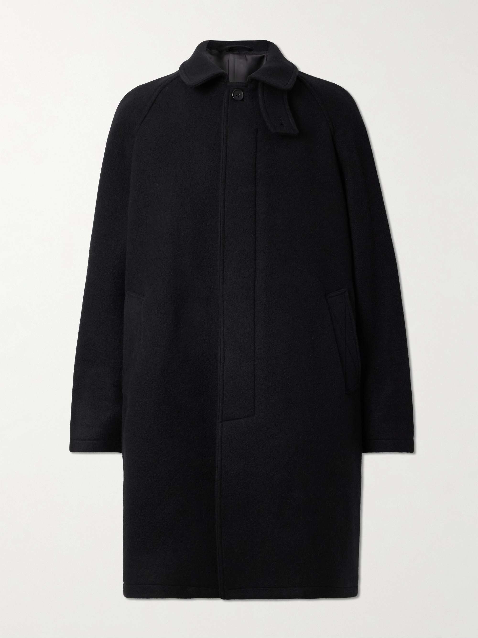 Accession Brushed Recycled-Wool Coat view