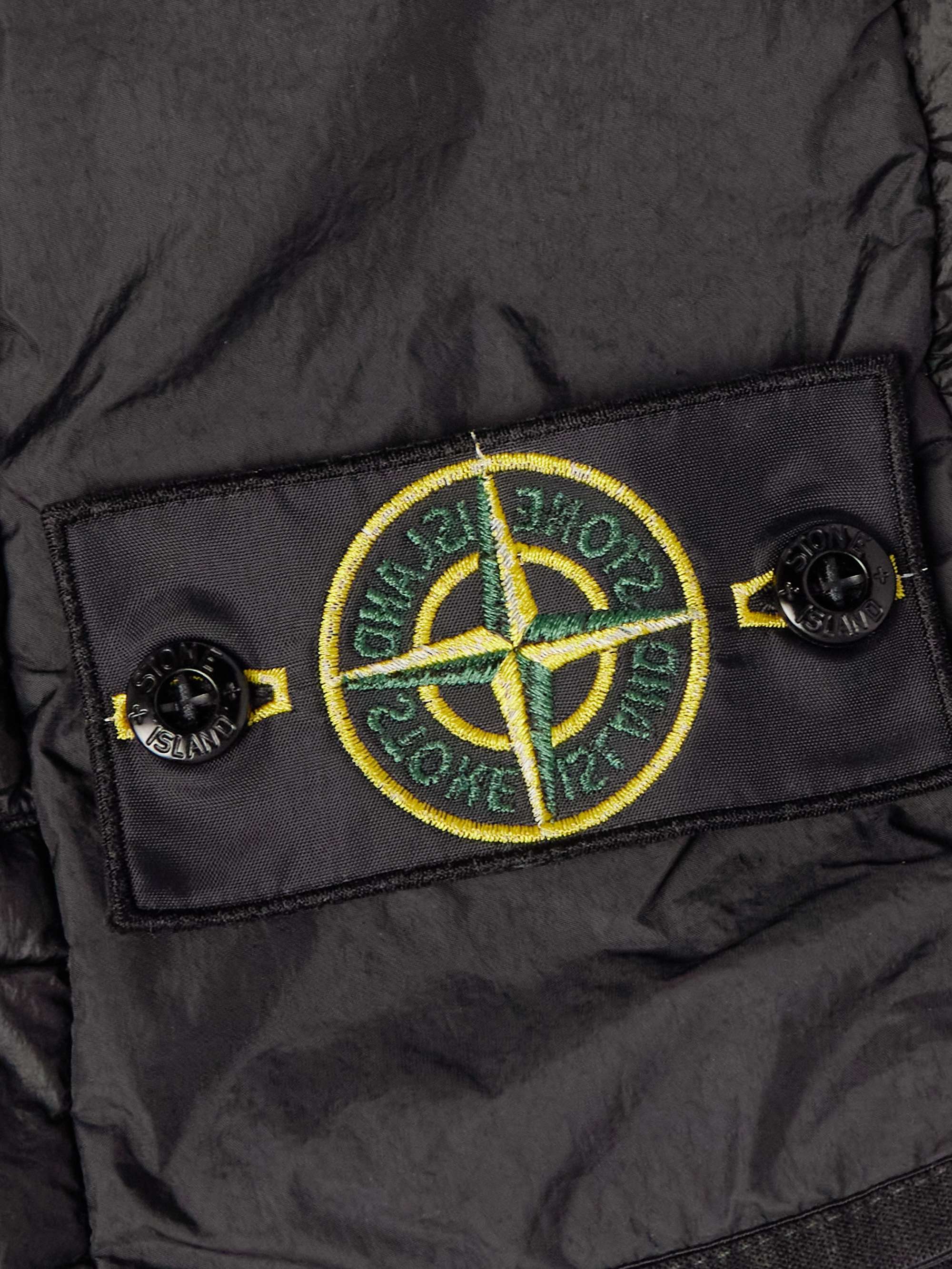 Logo-Appliquéd Padded Quilted Shell Down Vest view