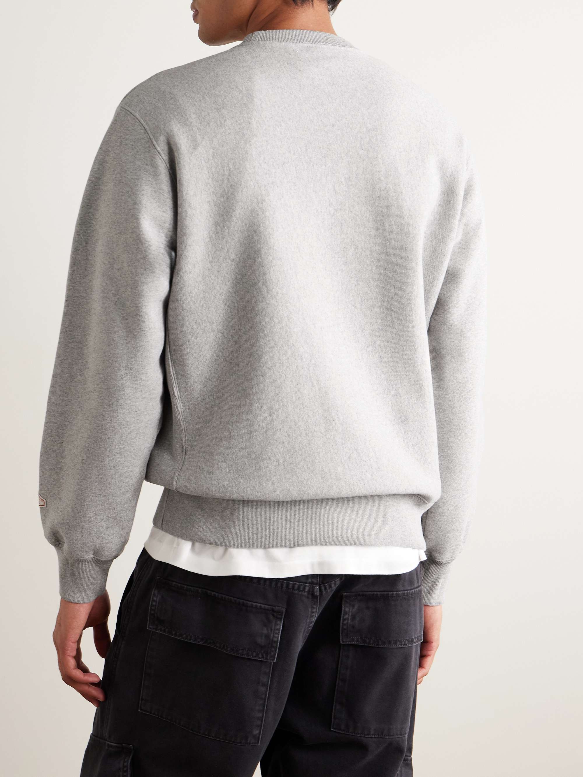 Hasse Logo-Appliquéd Cotton-Blend Jersey Sweatshirt view
