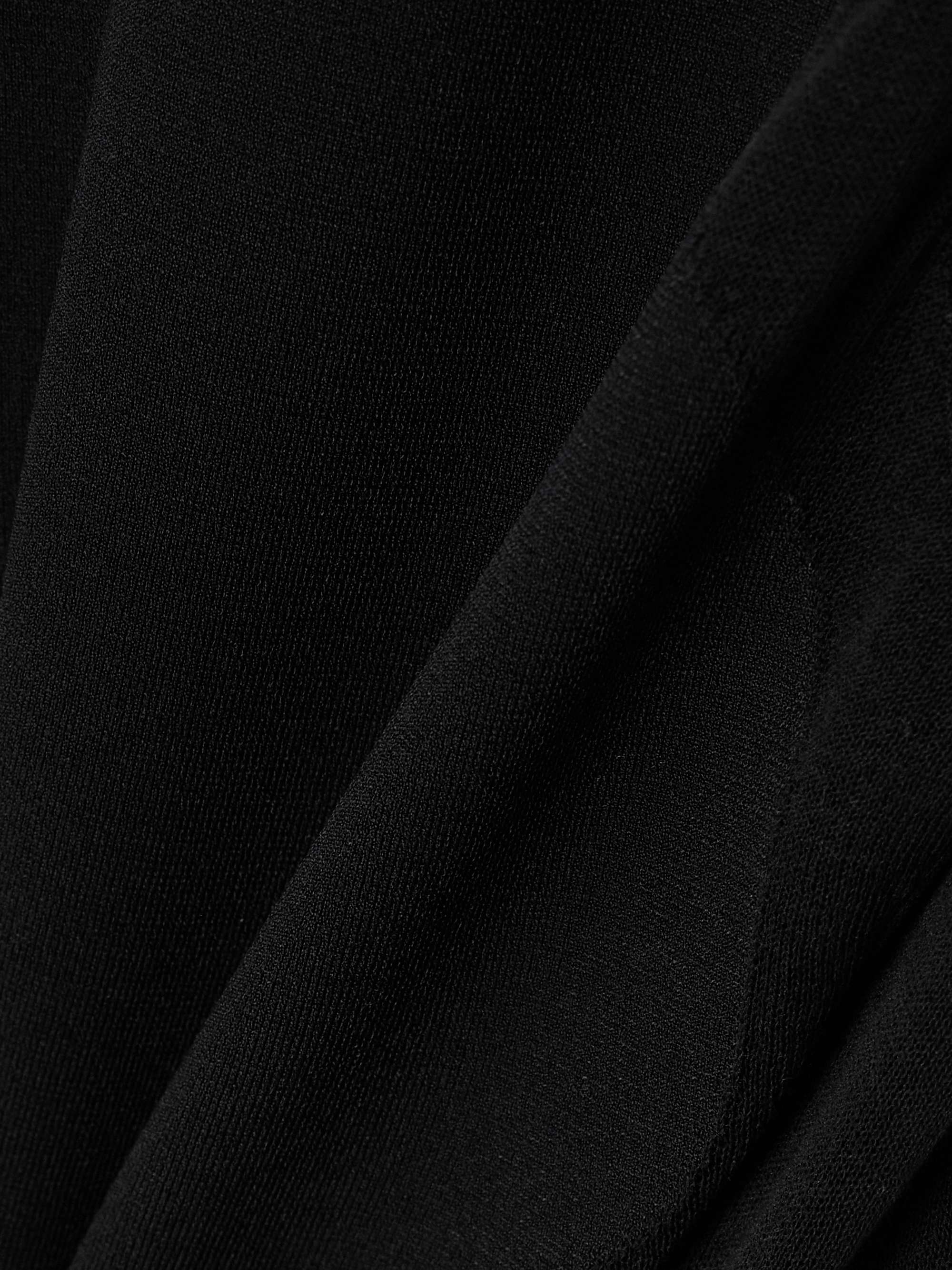 Miracle paneled stretch-knit mini dress view