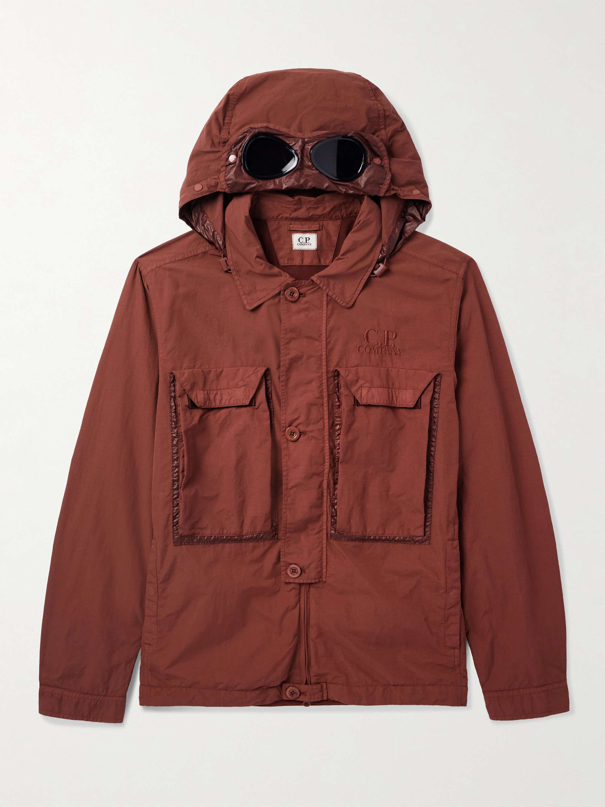 Flatt Nylon Hooded Shirt Jacket view