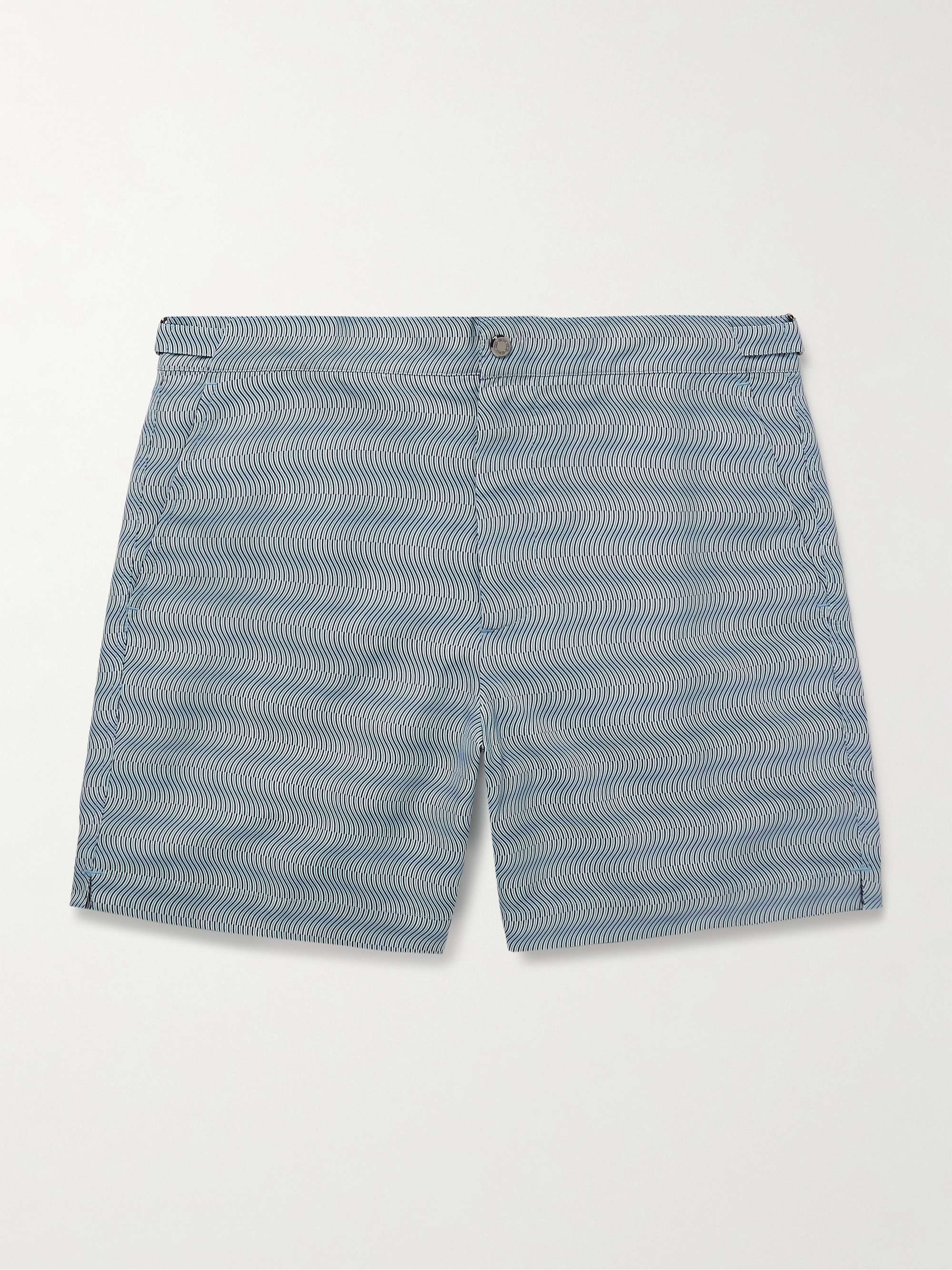 Rio Straight-Leg Mid-Length Recycled Swim Shorts view