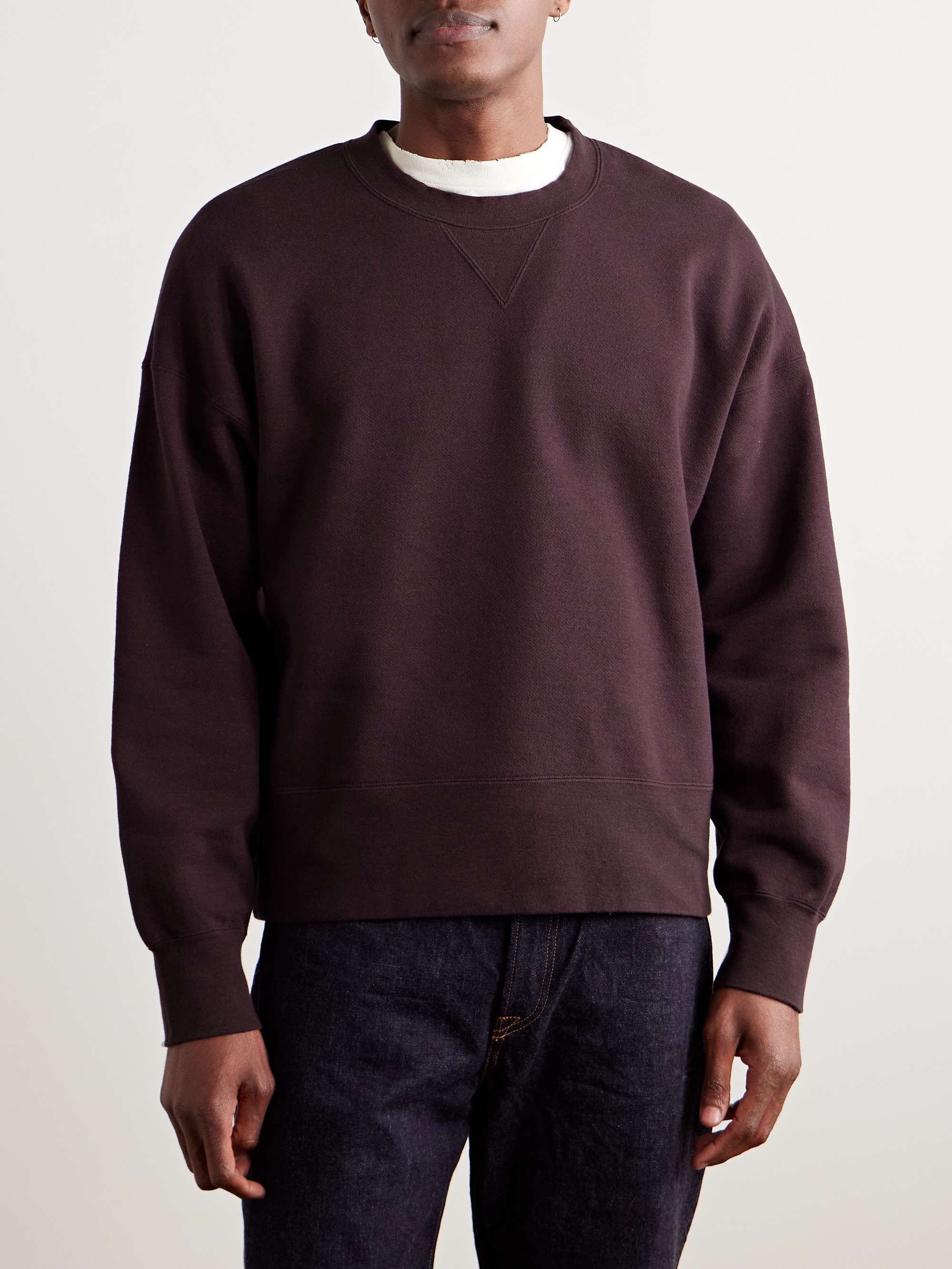 Court Cotton-Blend Jersey Sweatshirt view