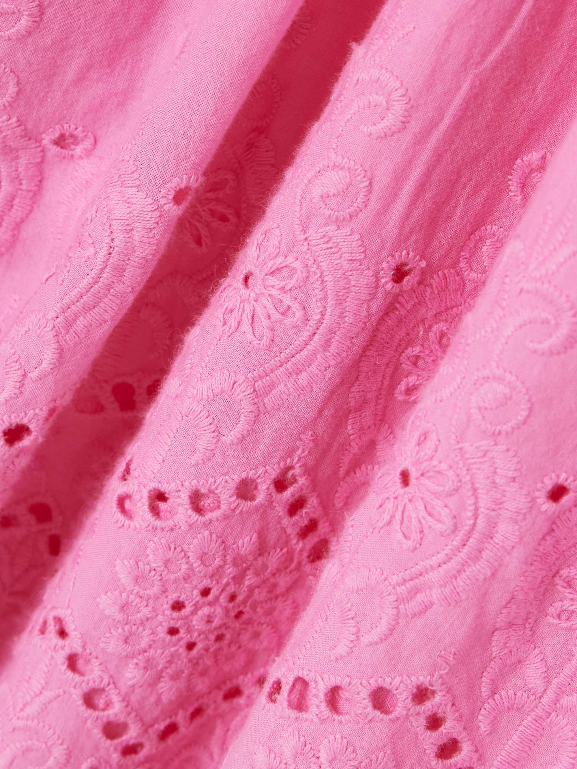Sebenna broderie anglaise cotton kaftan view