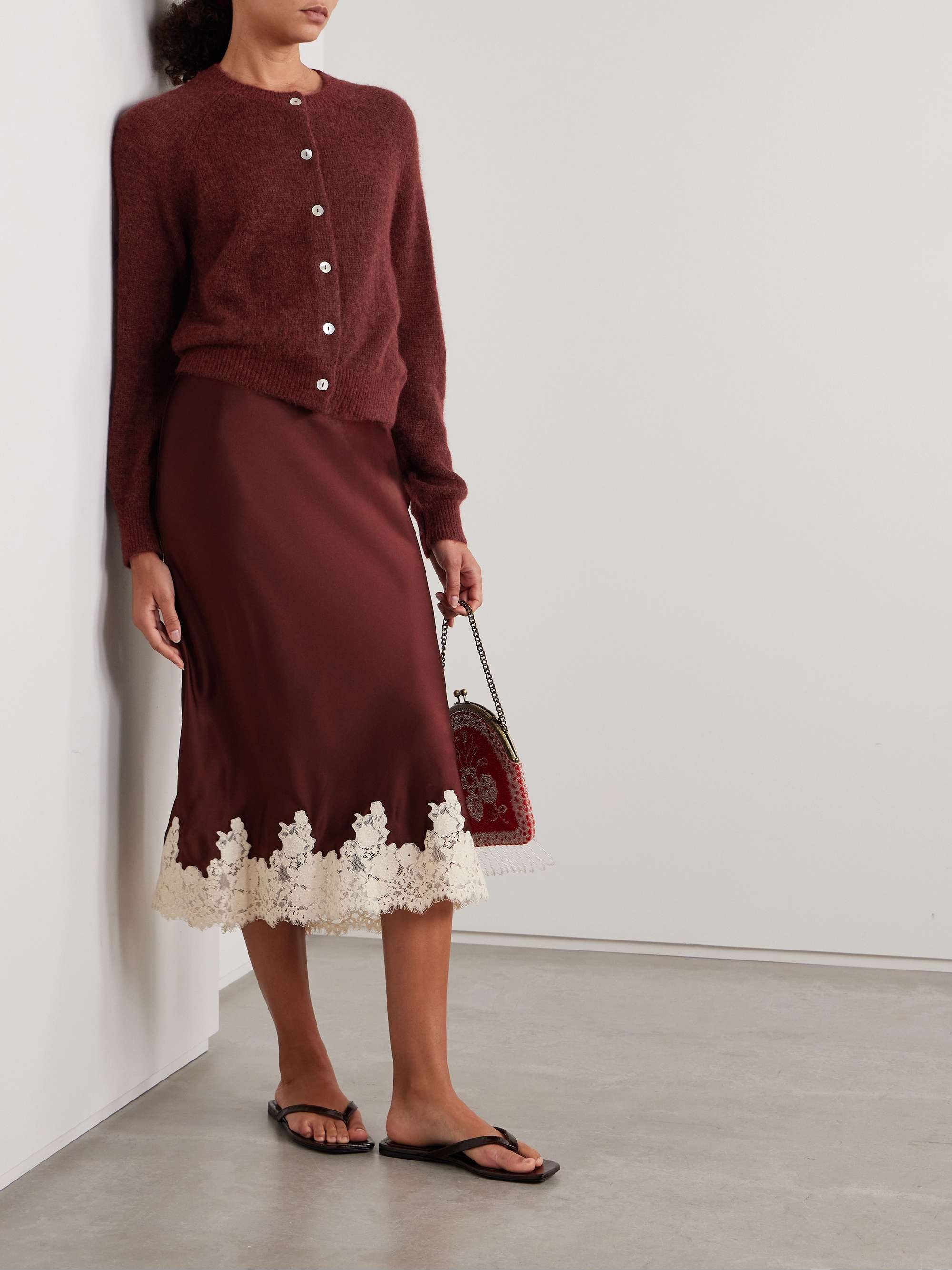 Petra knitted cardigan view