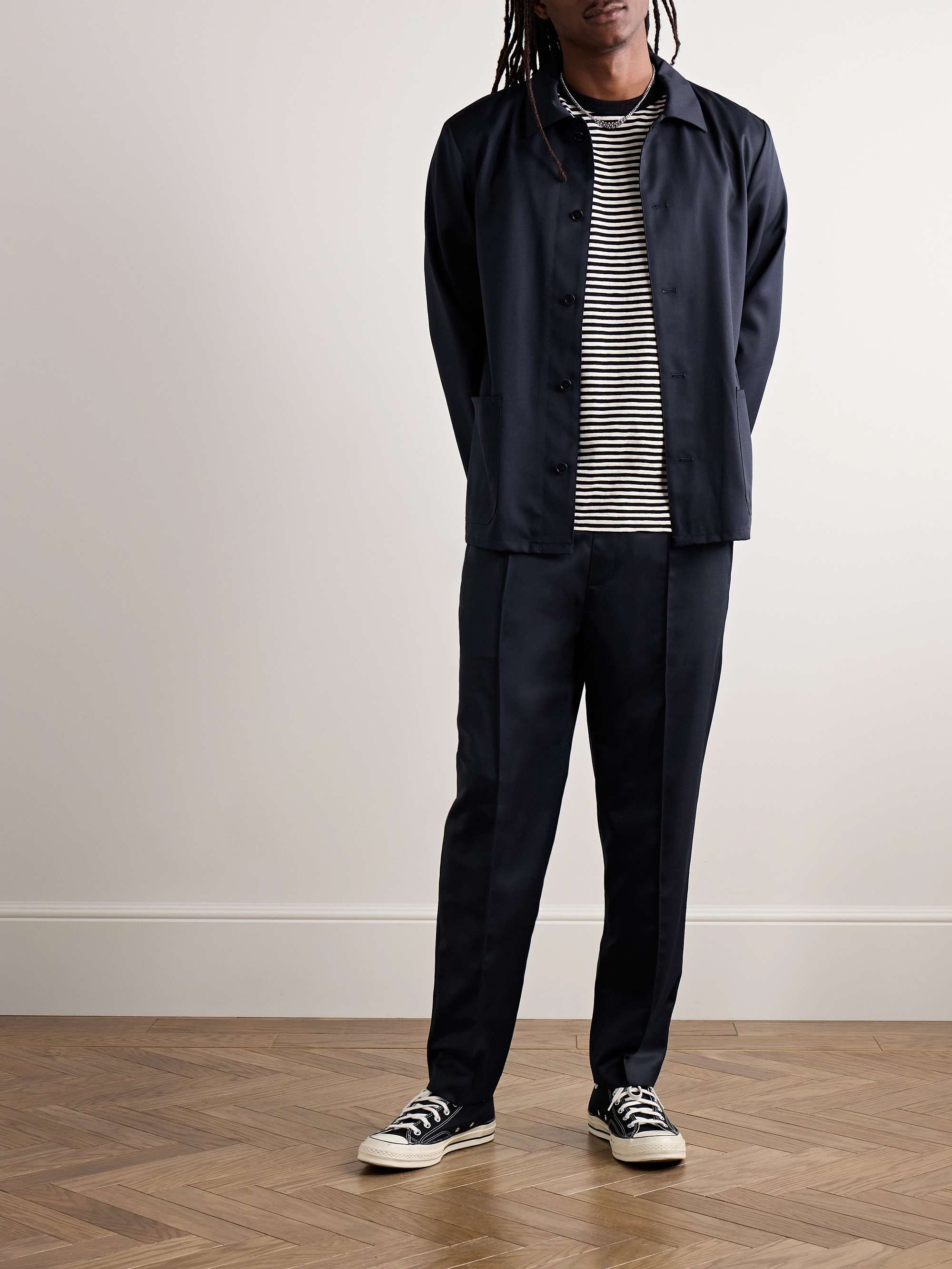 Kerlouan Wool-Twill Overshirt view