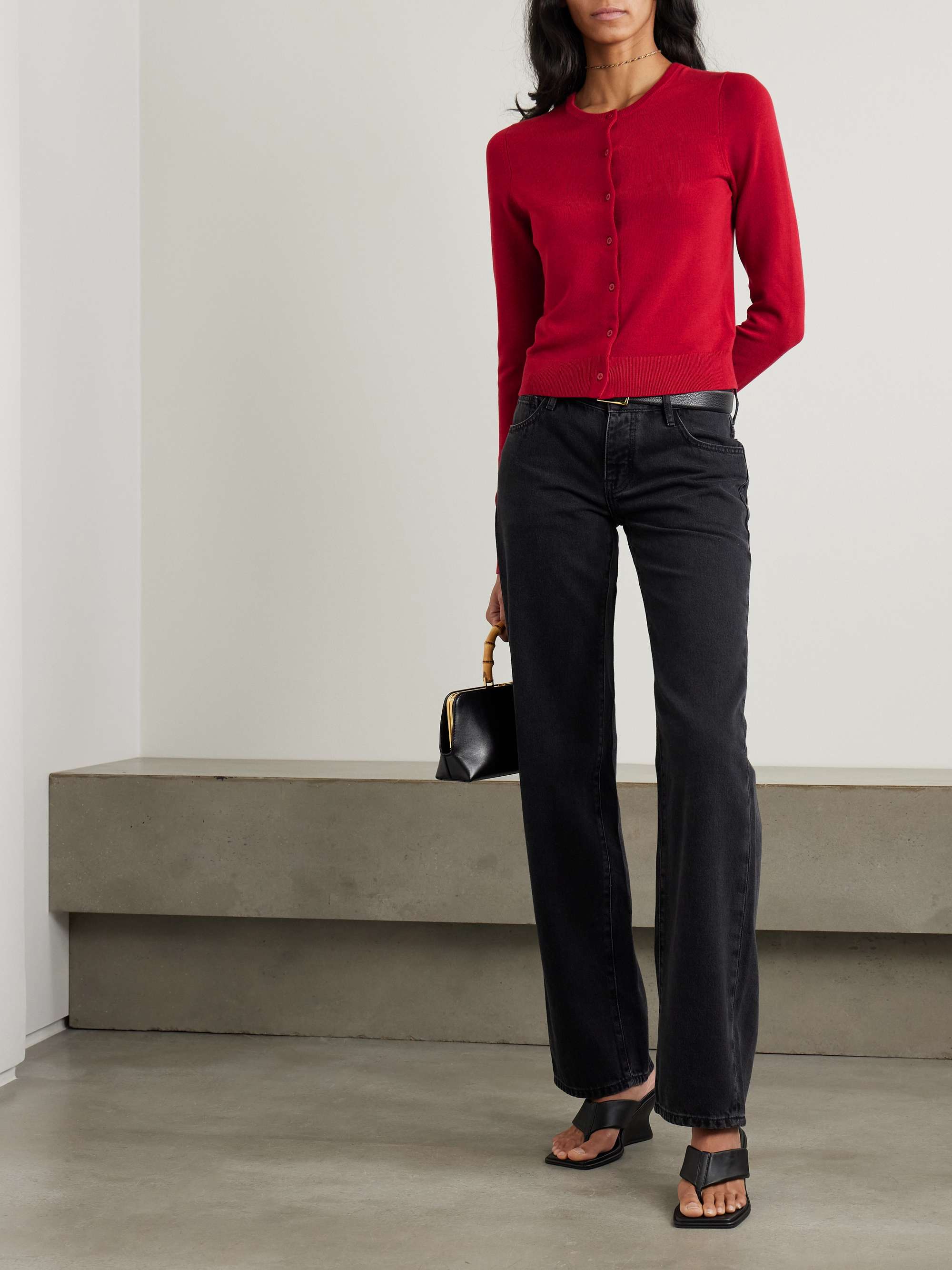 TENCEL™ Lyocell-blend cardigan view