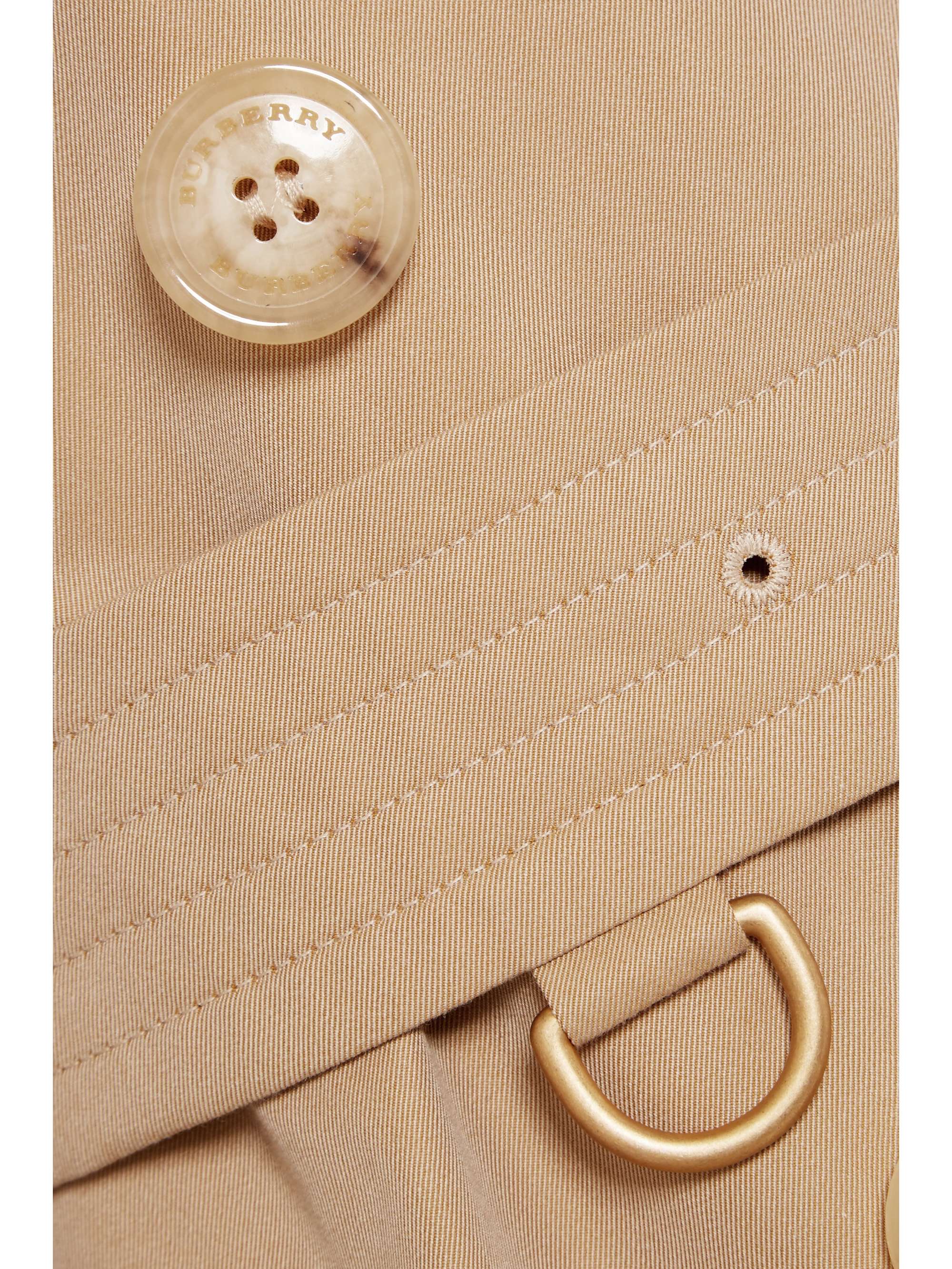Kensington organic cotton-gabardine trench coat view