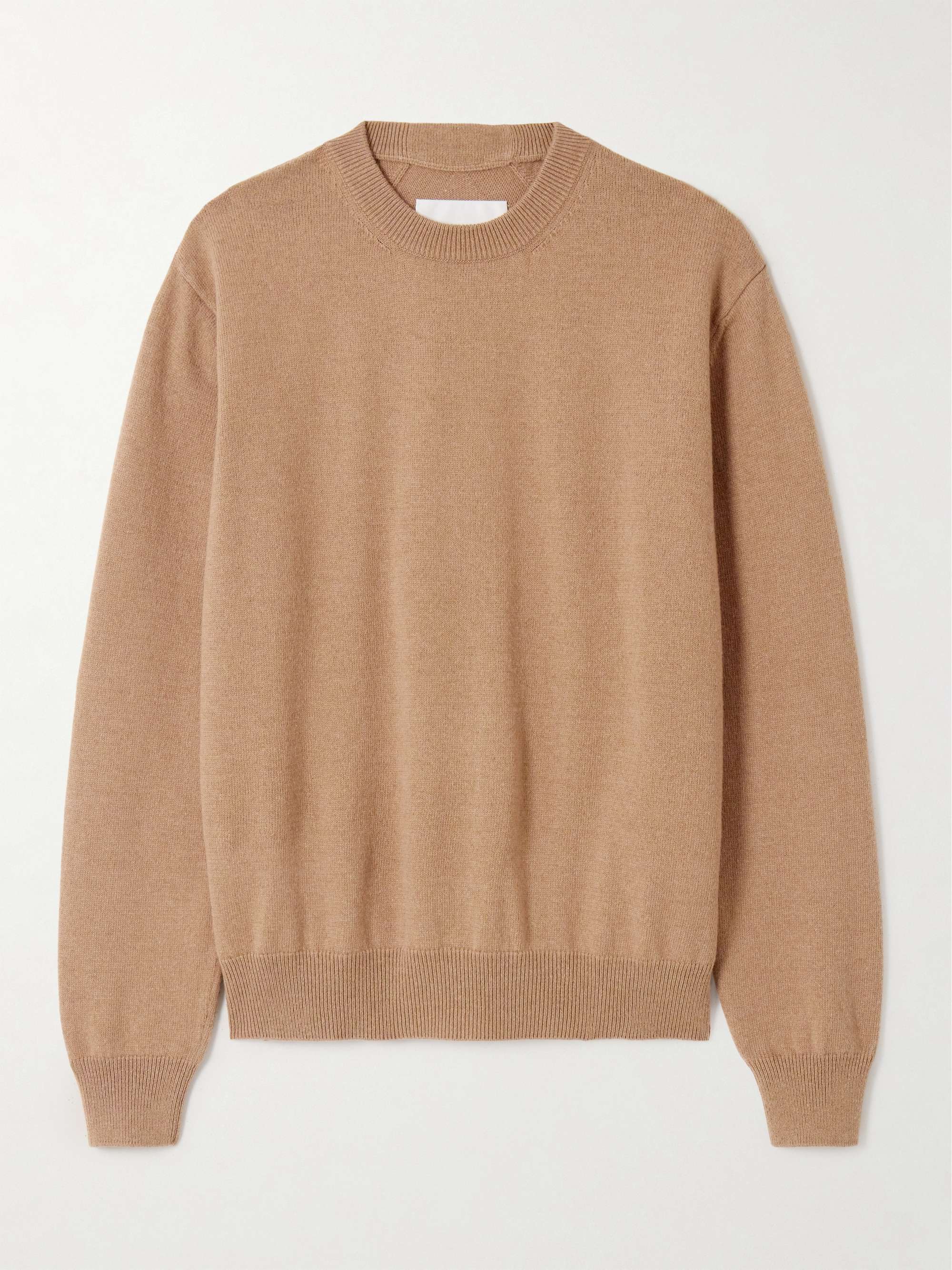 Cashmere and cotton-blend sweater view