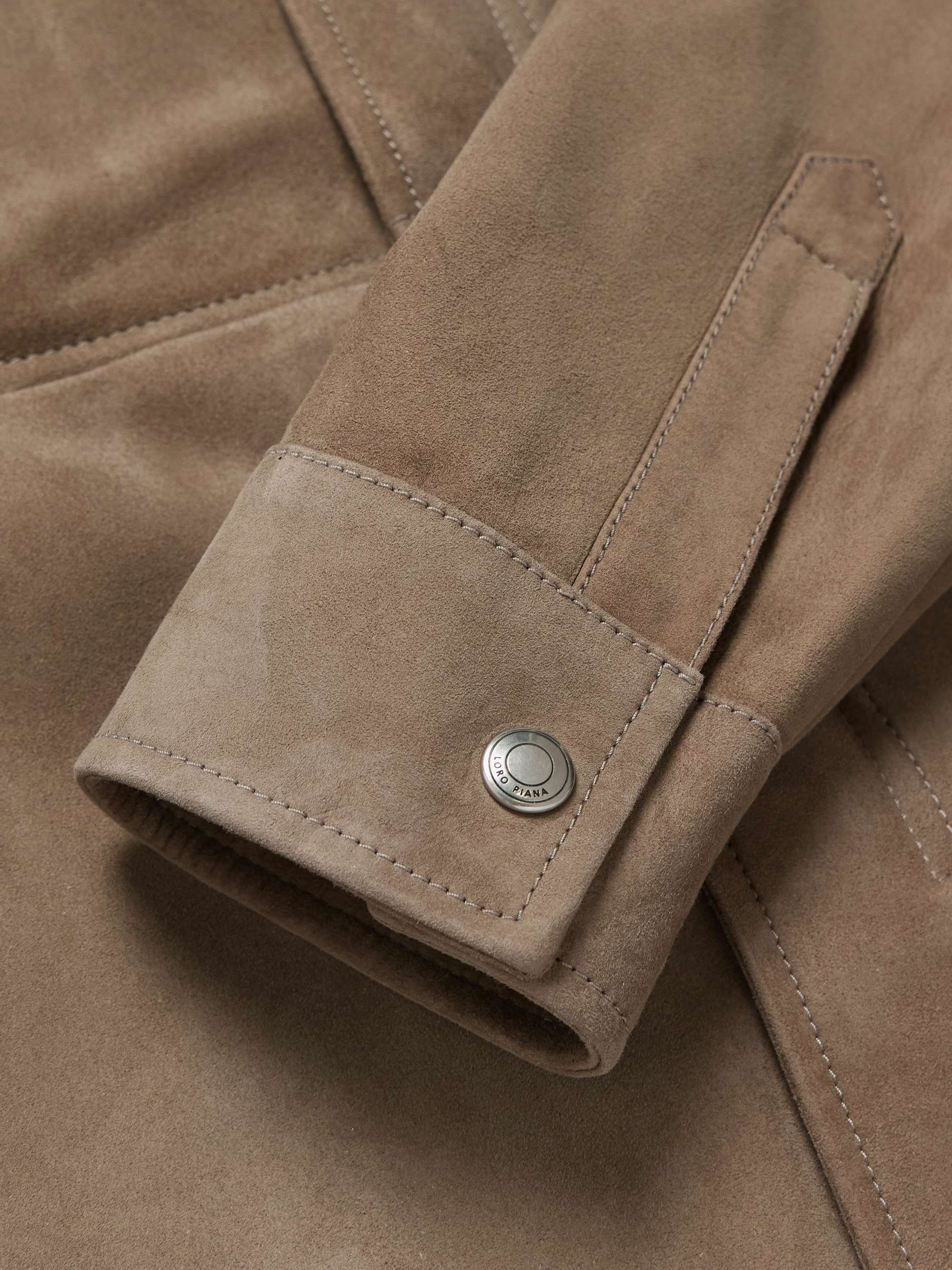 Kim Suede Overshirt view