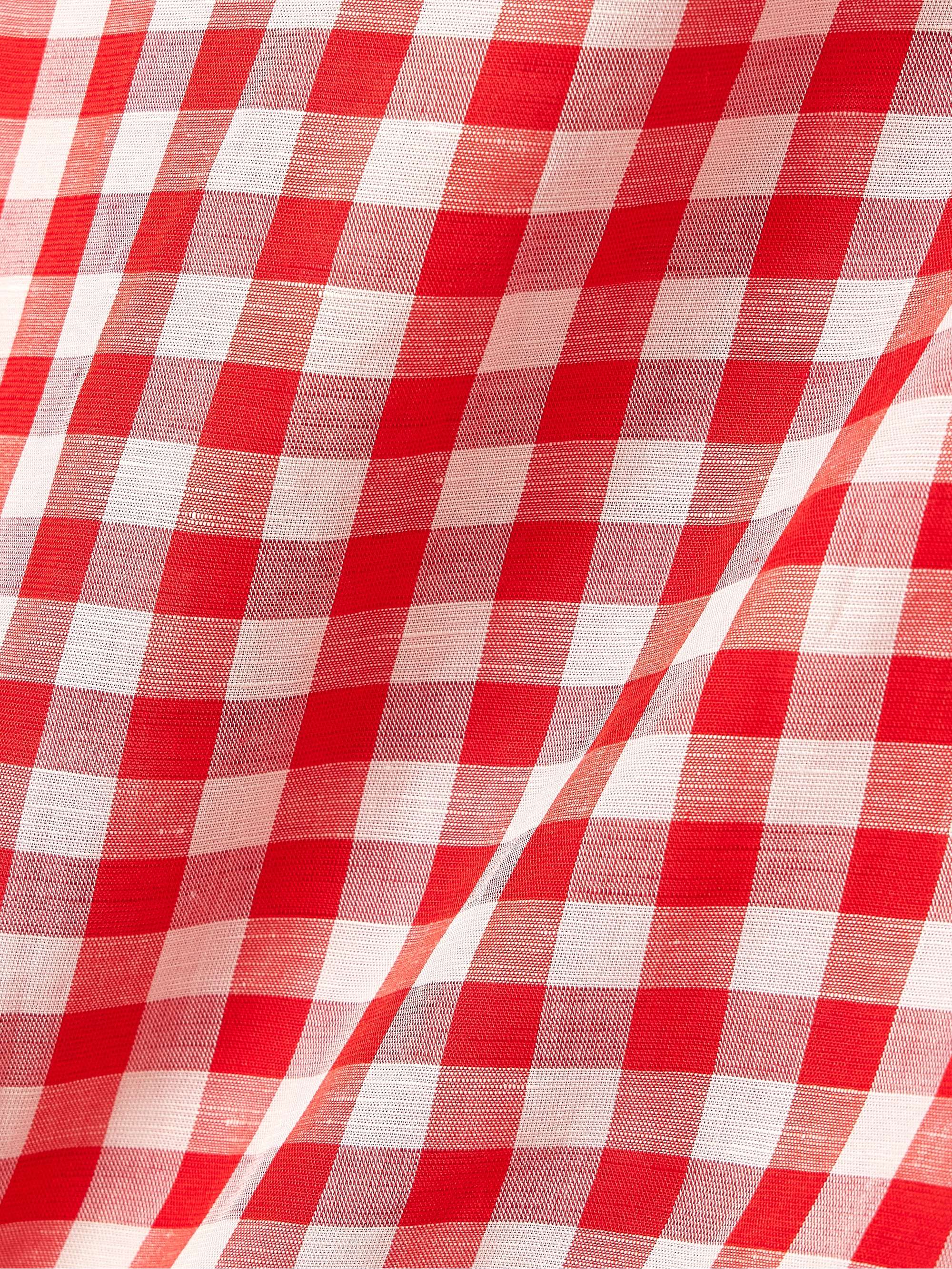 Coraline gingham woven mini dress view