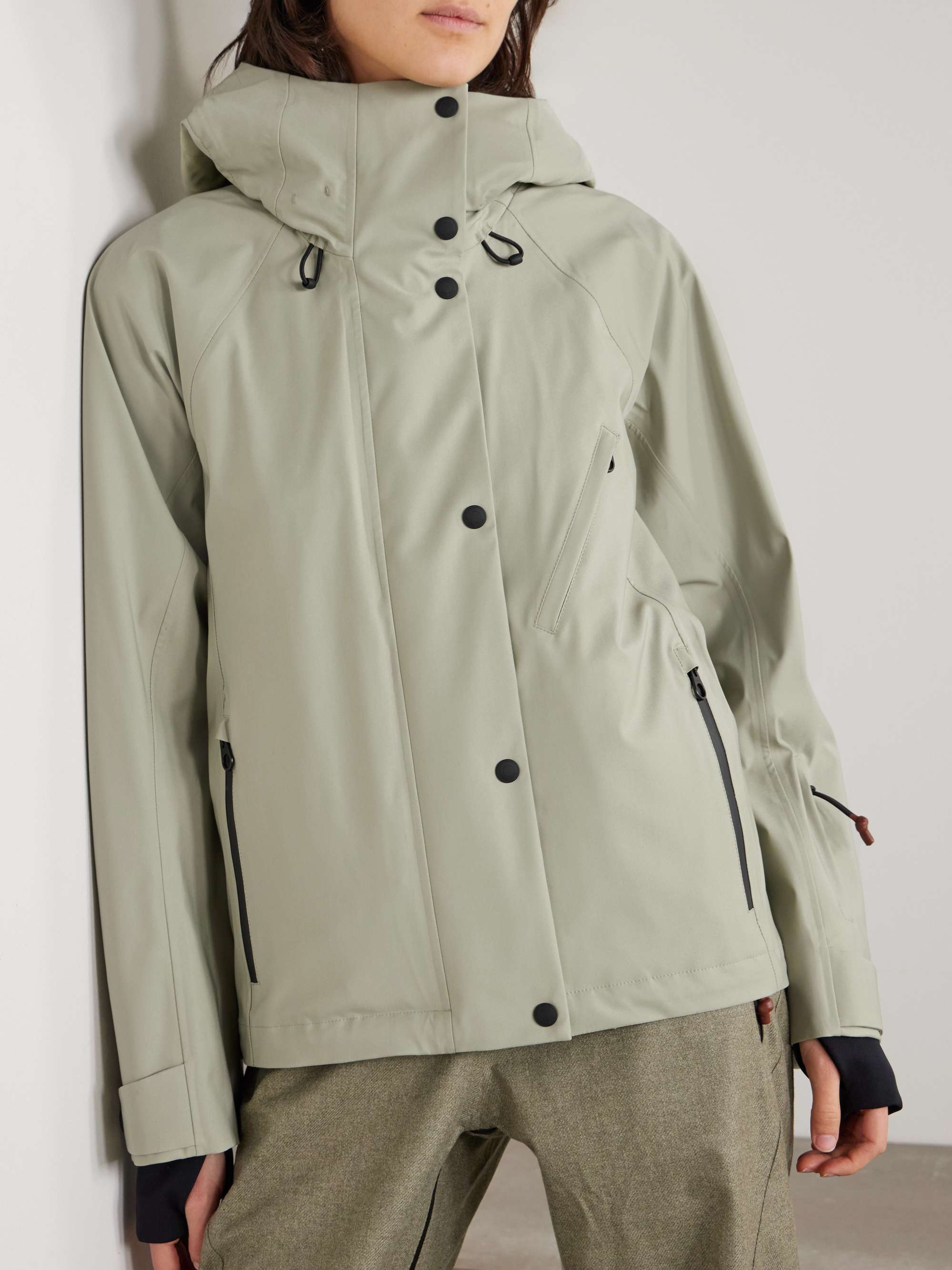 Bia hooded wool-blend jacket view