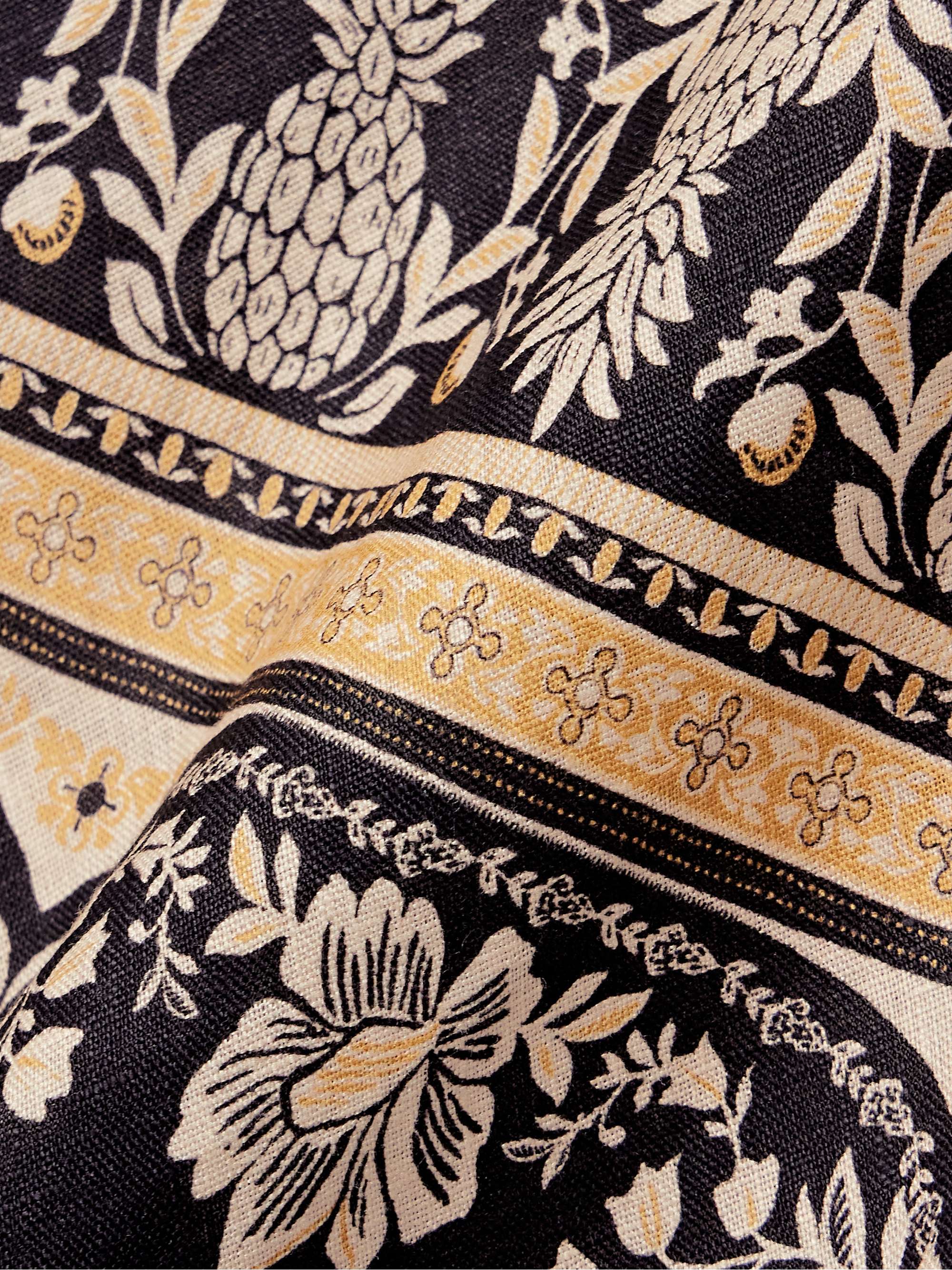 Balance printed linen maxi skirt view