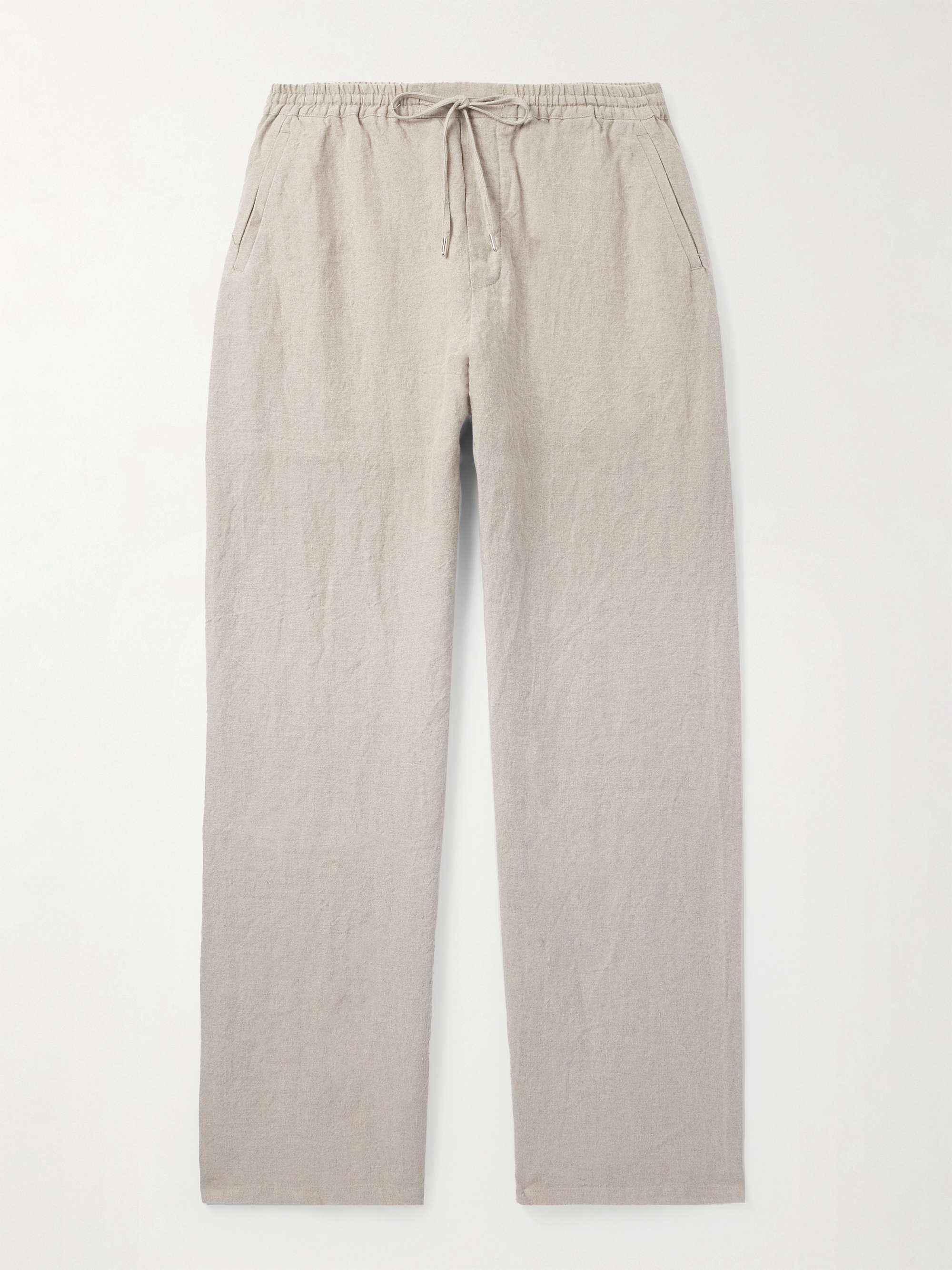 Samurai Wide-Leg Linen Trousers view