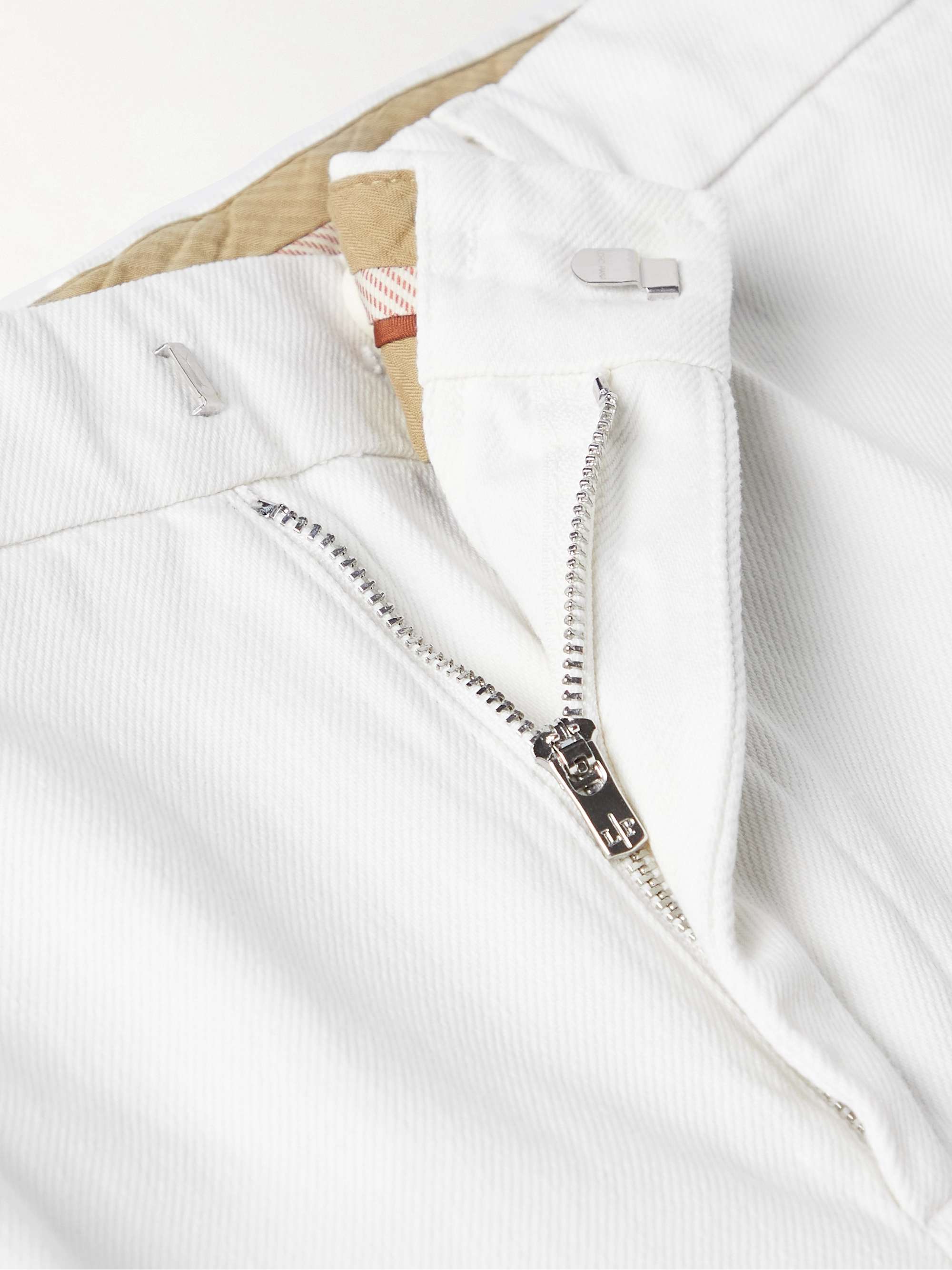Merse Straight-Leg Cotton-Twill Trousers view