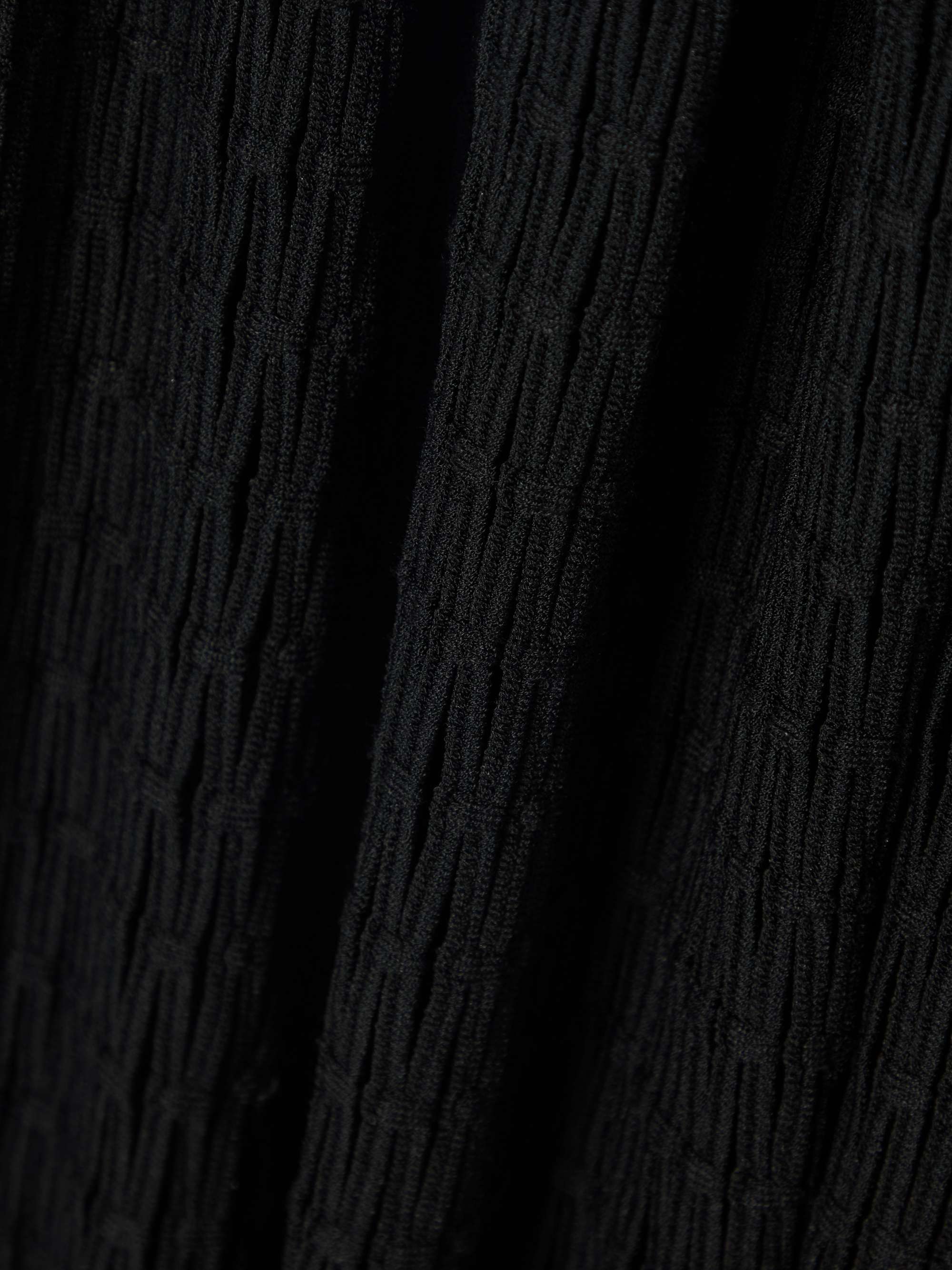 Open-knit tapered pants view