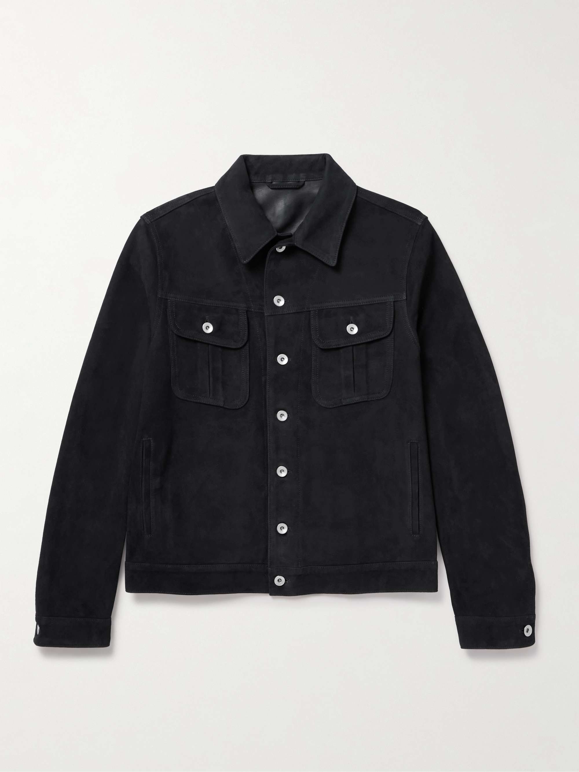 Davis Suede Trucker Jacket view