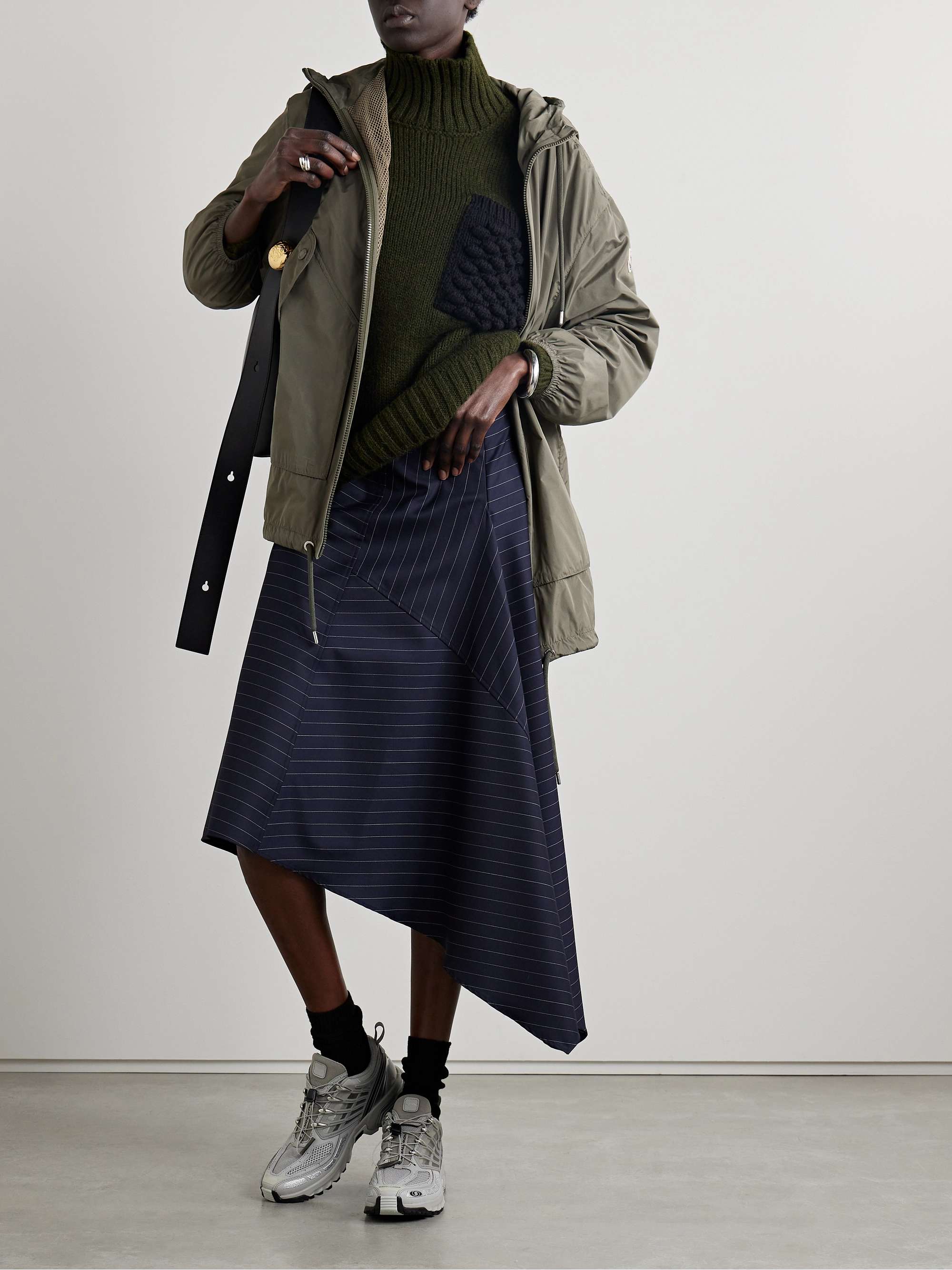 Melia hooded shell jacket view