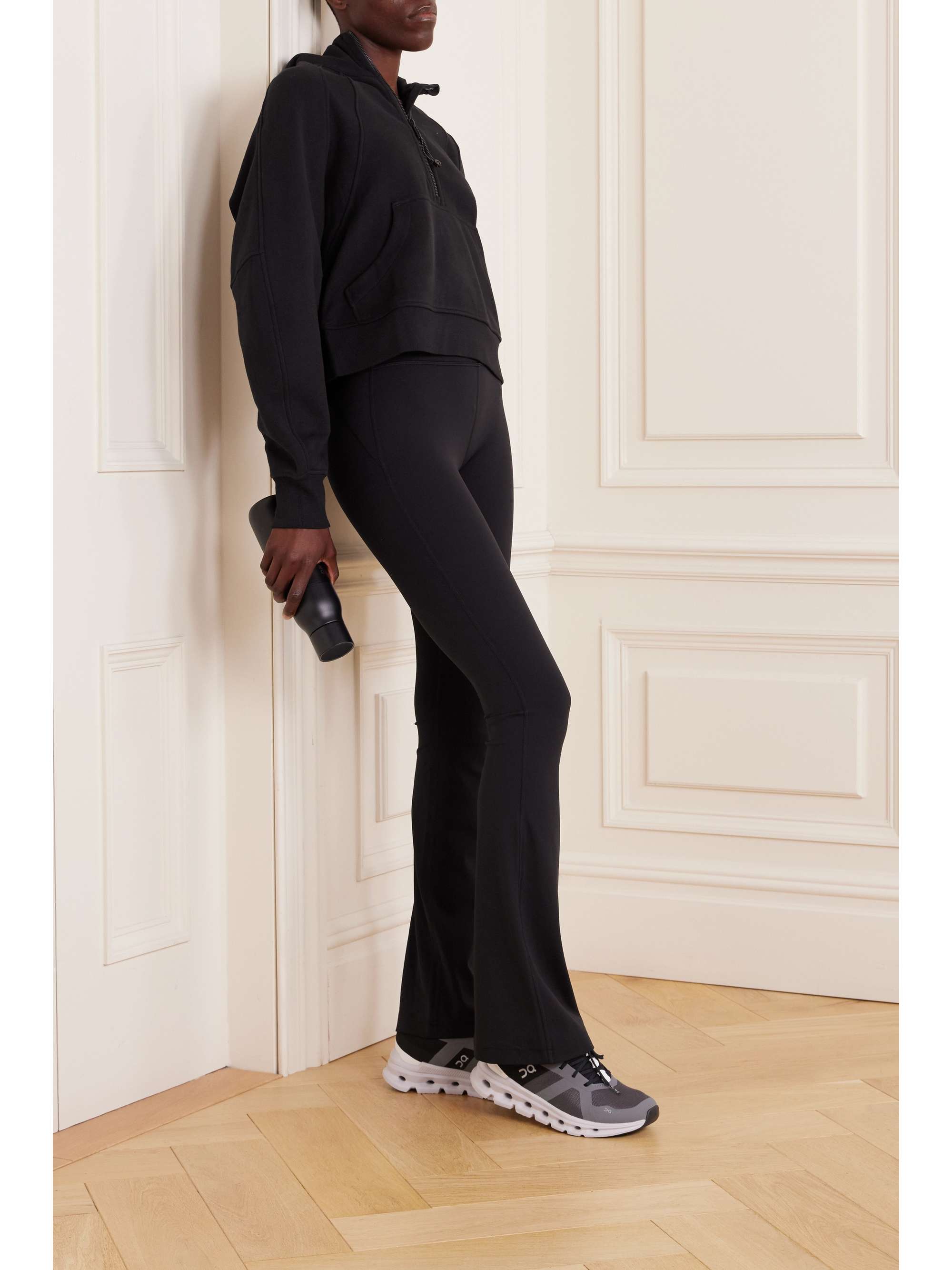 Groove stretch flared pants view