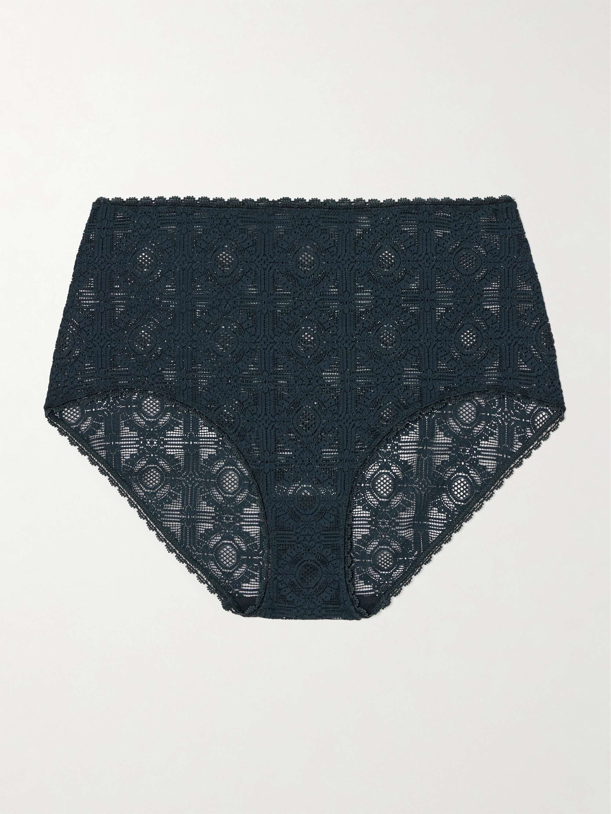 Ganse stretch-lace briefs view