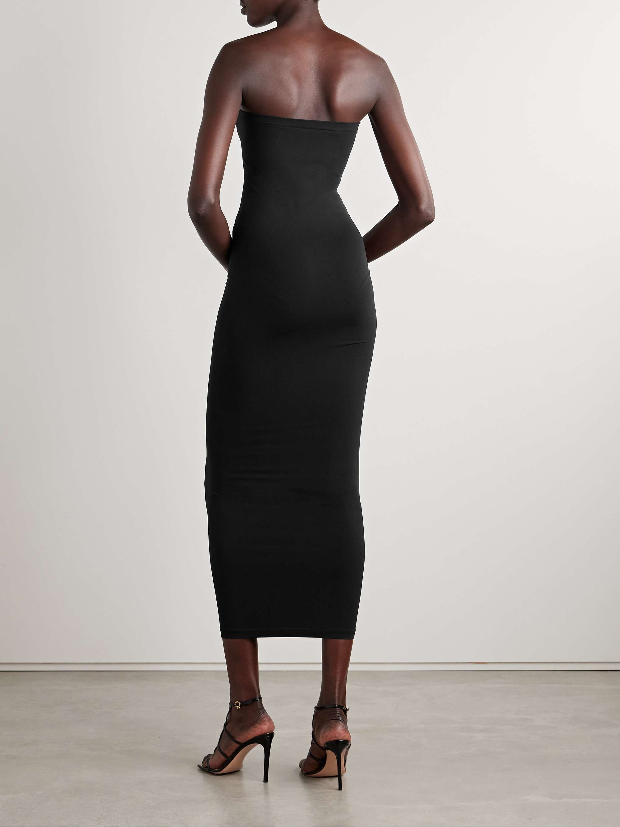 Fatal strapless stretch-jersey maxi dress view
