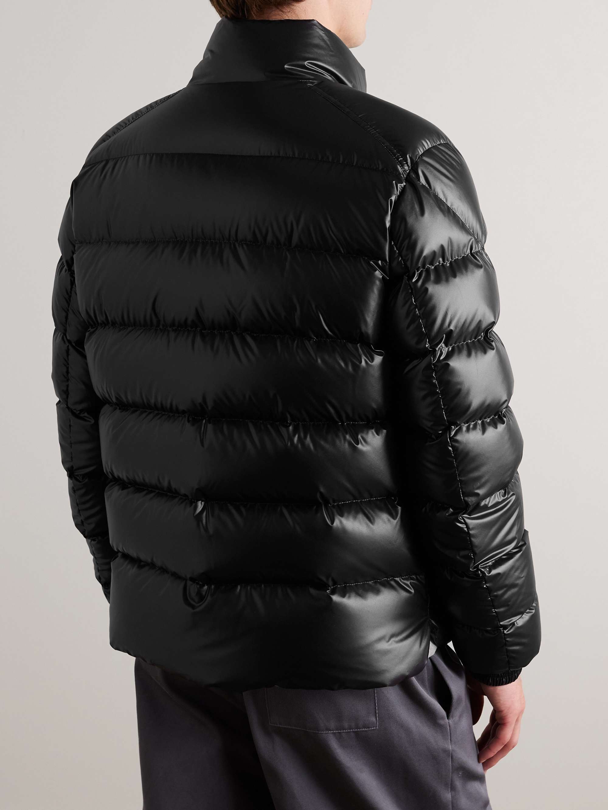 Lule Logo-Appliquéd Quilted Shell Down Jacket view