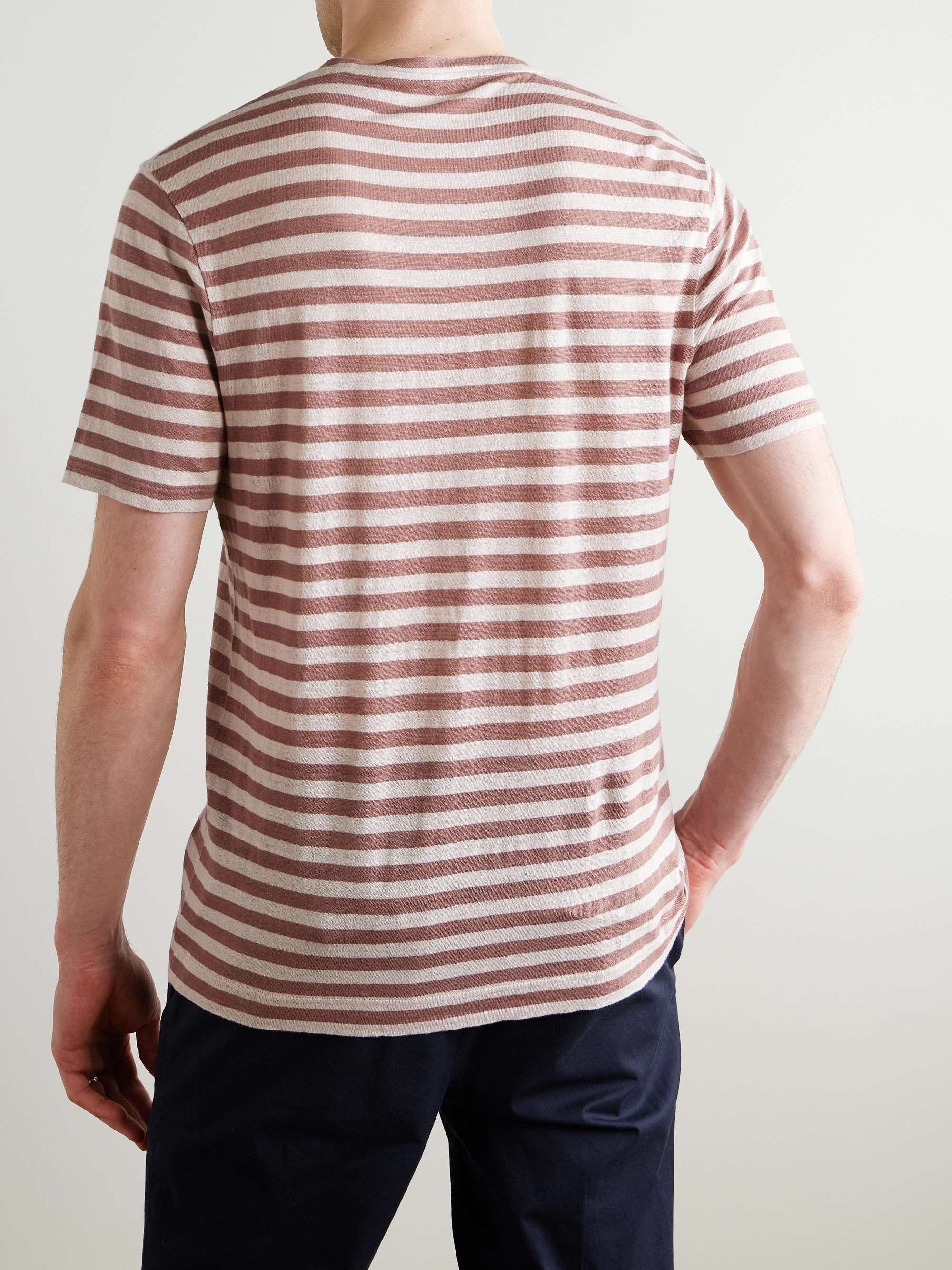 Striped Linen T-Shirt view