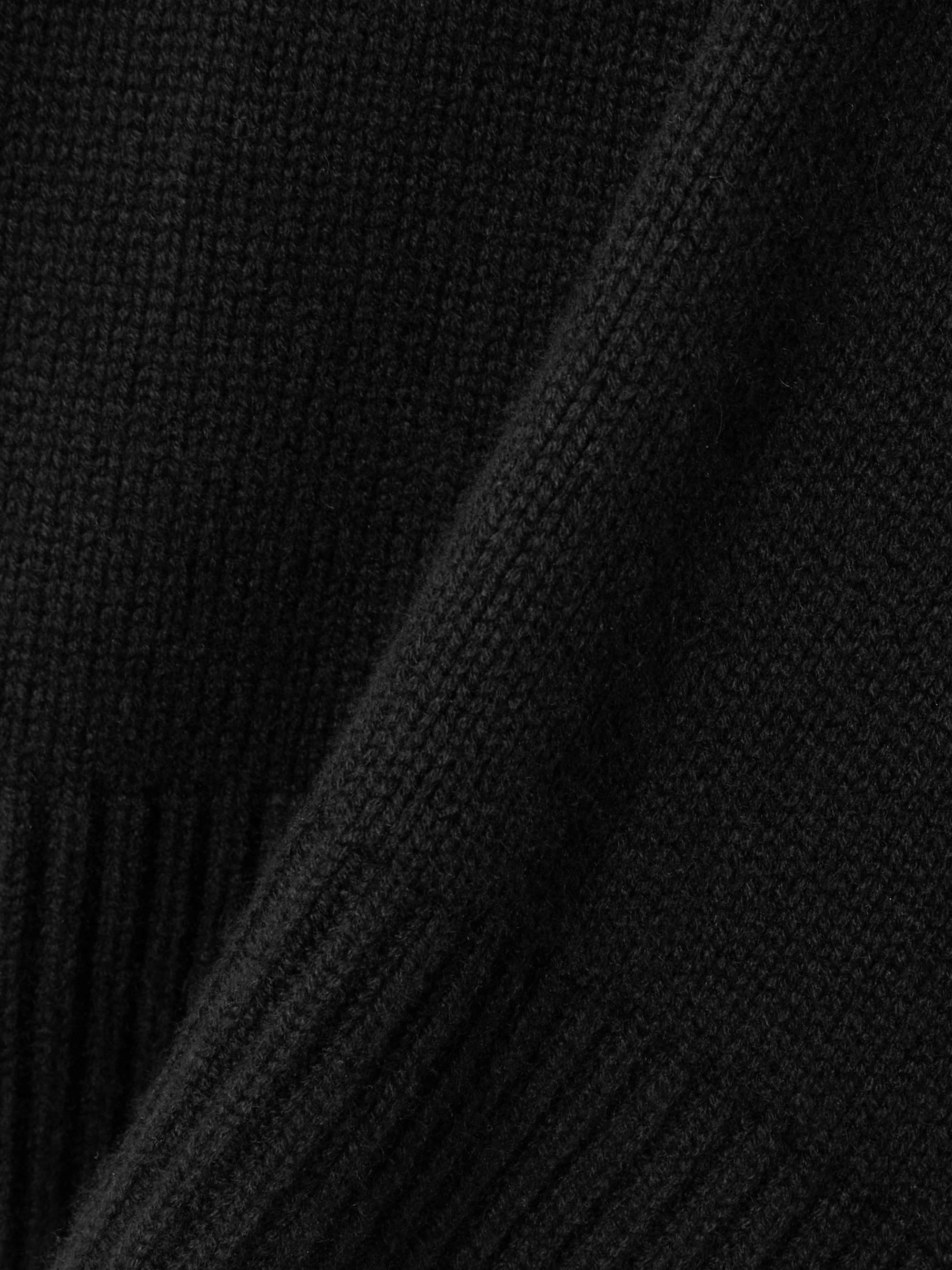 Fleur cashmere turtleneck sweater view