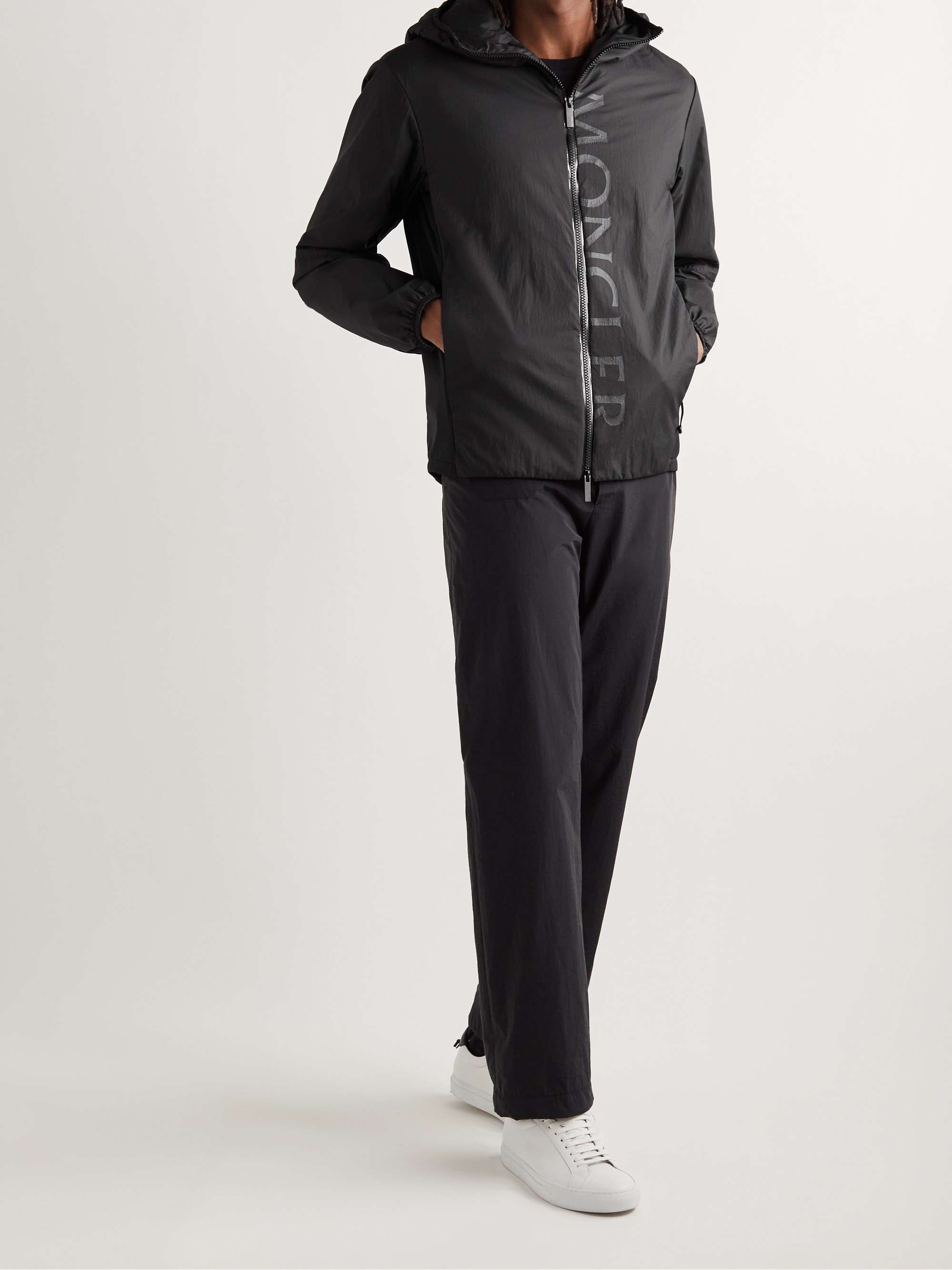Ichiro Logo-Print Padded Nylon-Ripstop Hooded Jacket view