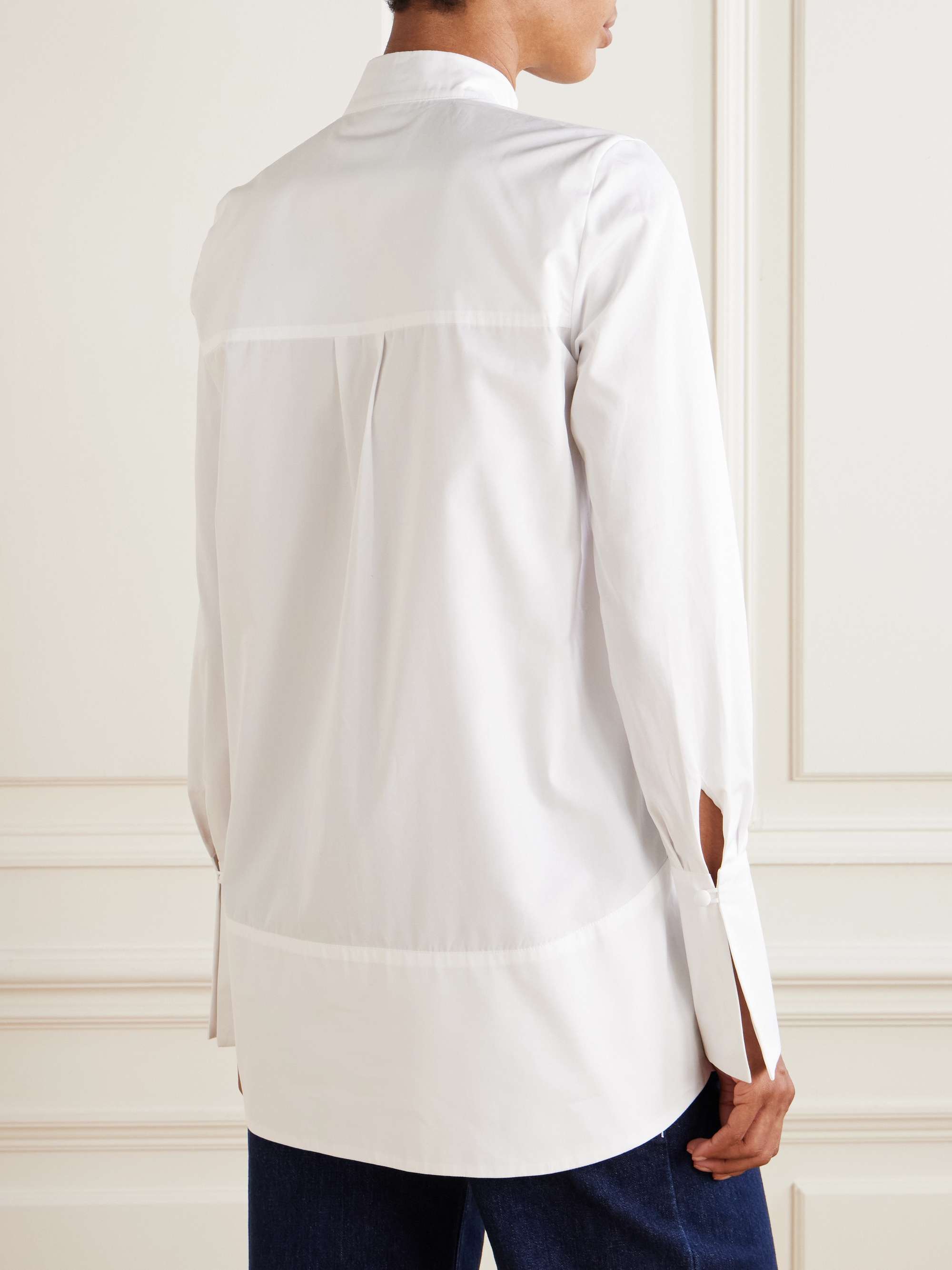 + NET SUSTAIN Nerhu cotton-poplin shirt view