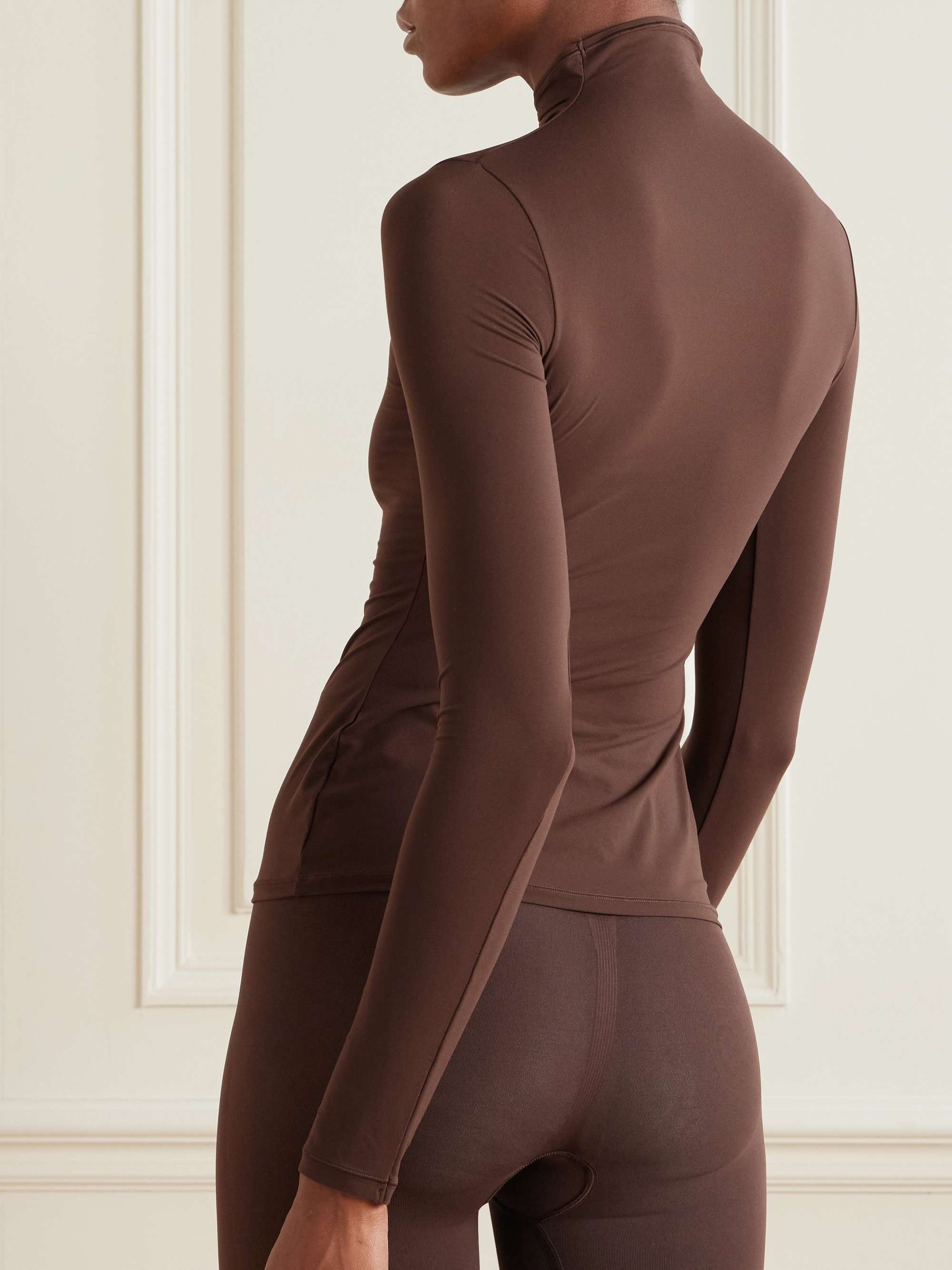 Fits Everybody Turtleneck Top view