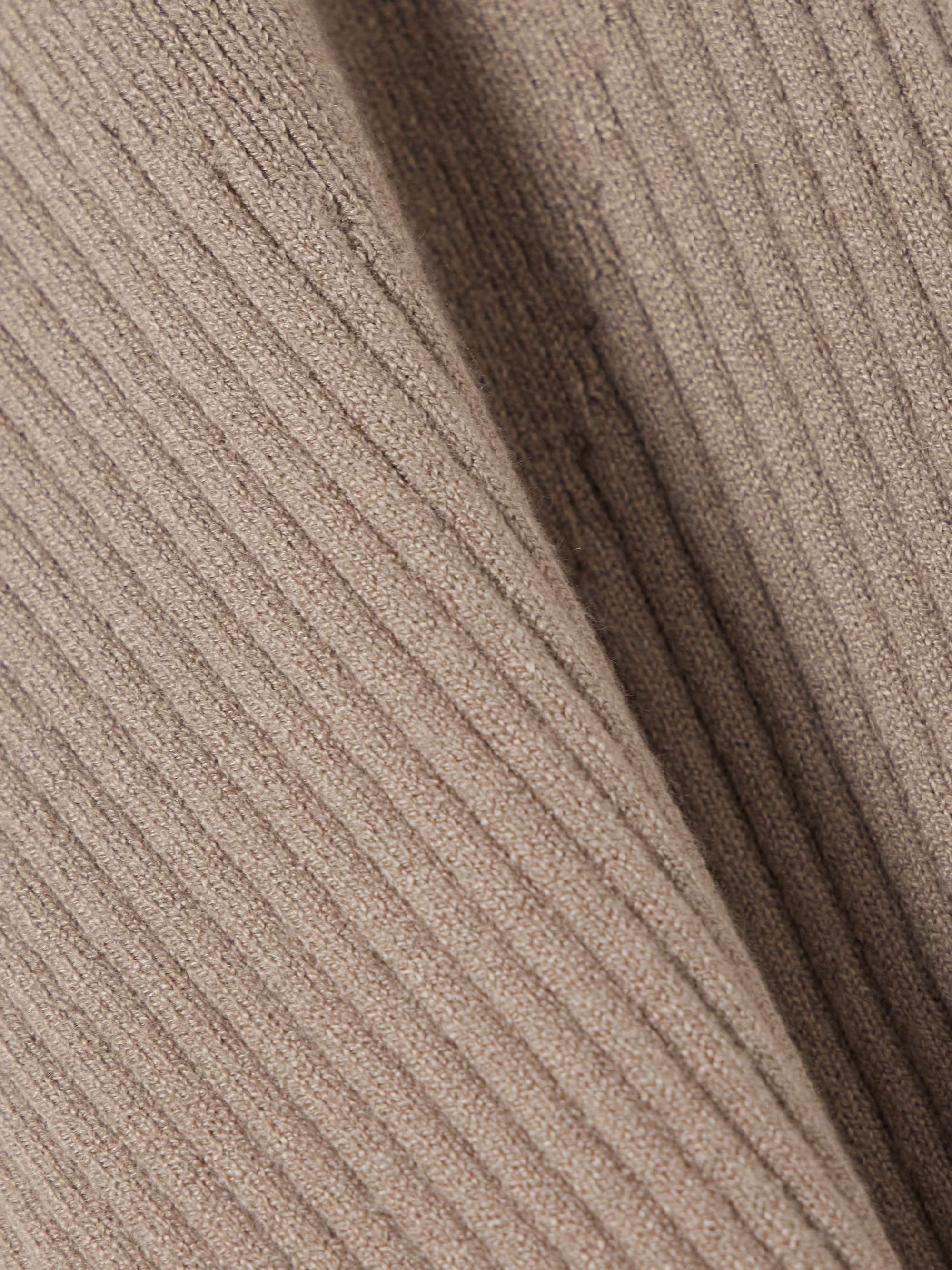 Ravena ribbed-knit turtleneck top view