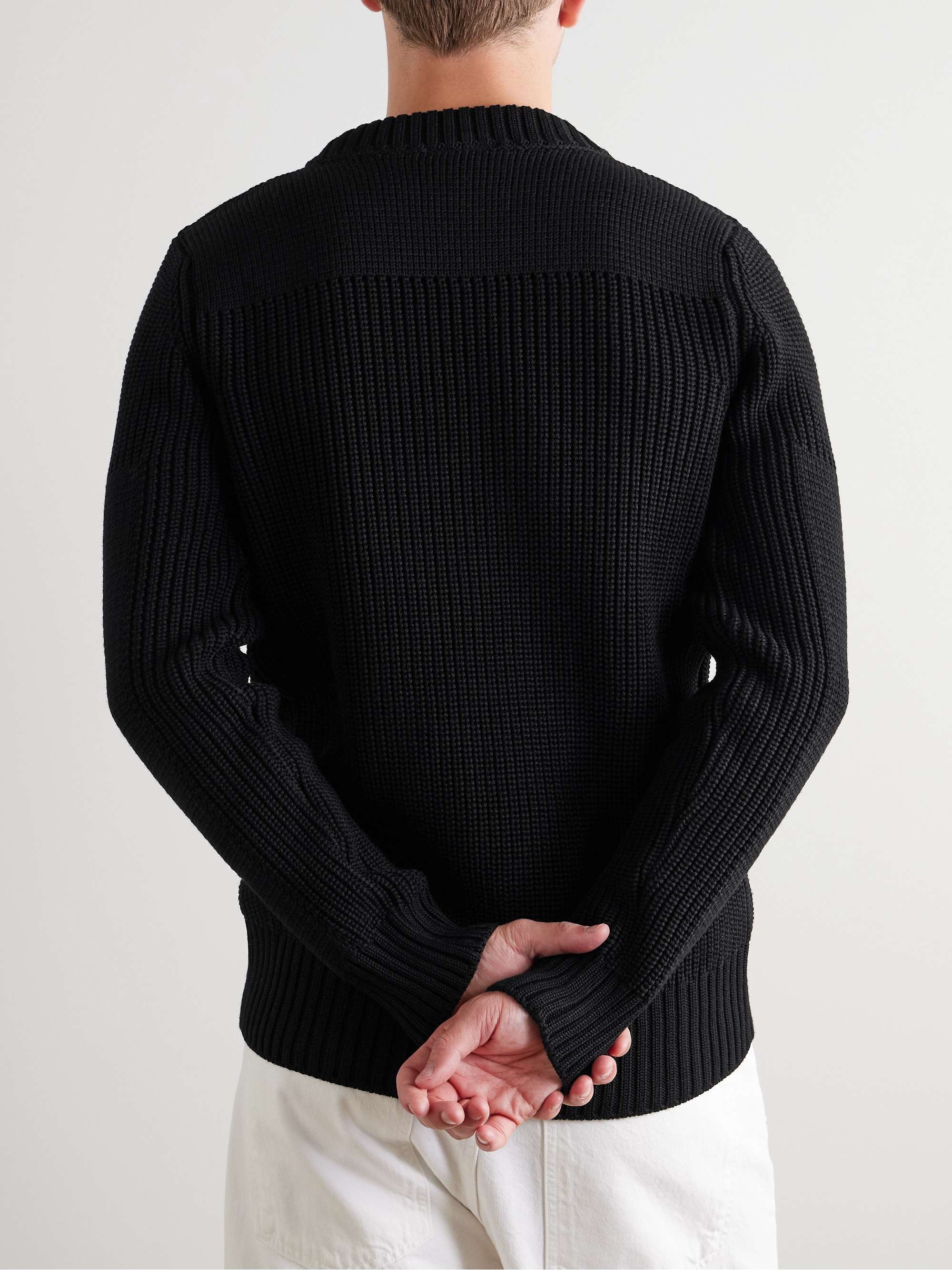 Rank III Ribbed Merino Wool Sweater view