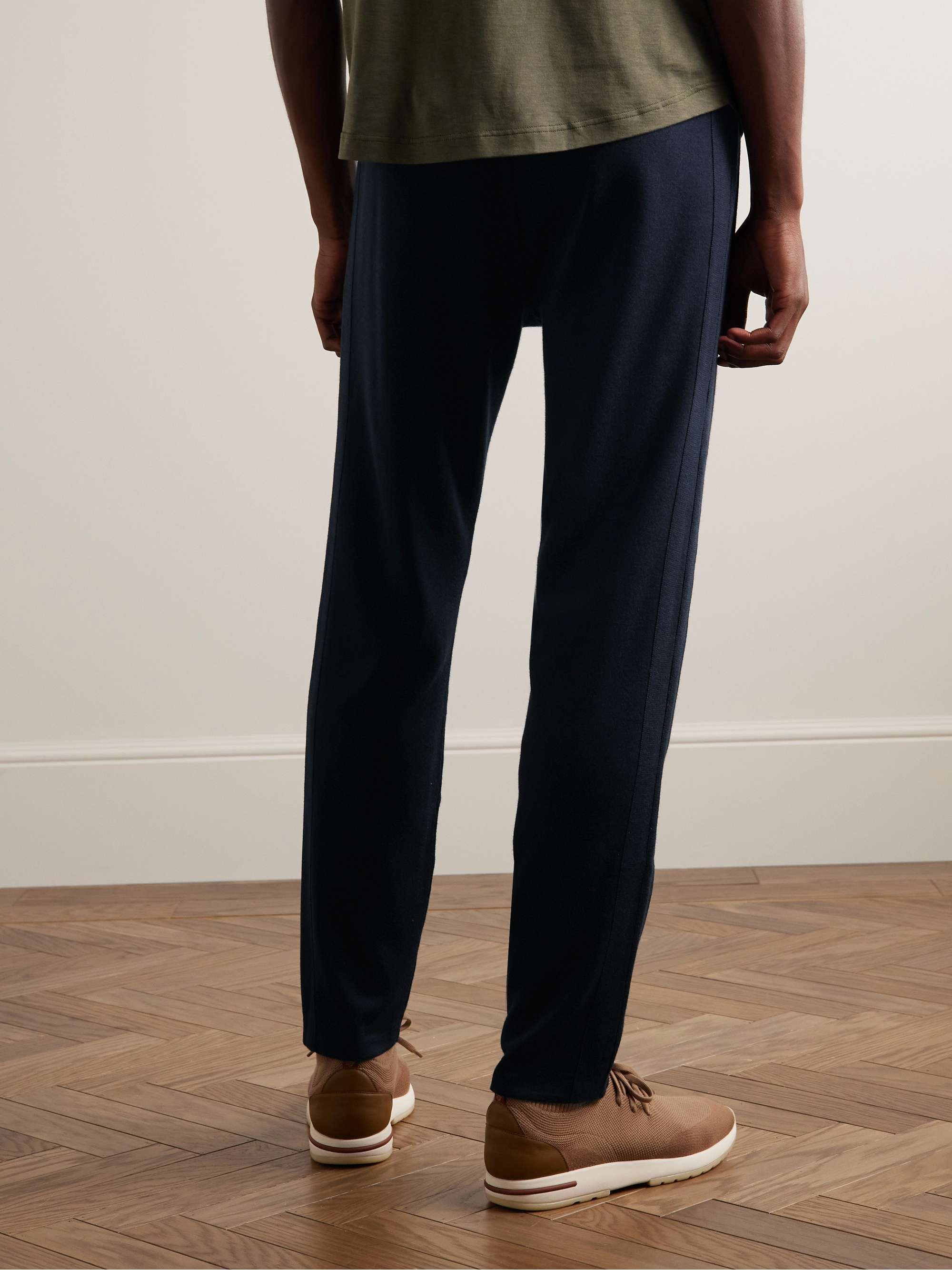 Balfour Cashmere, Virgin Wool and Silk-Blend Sweatpants view