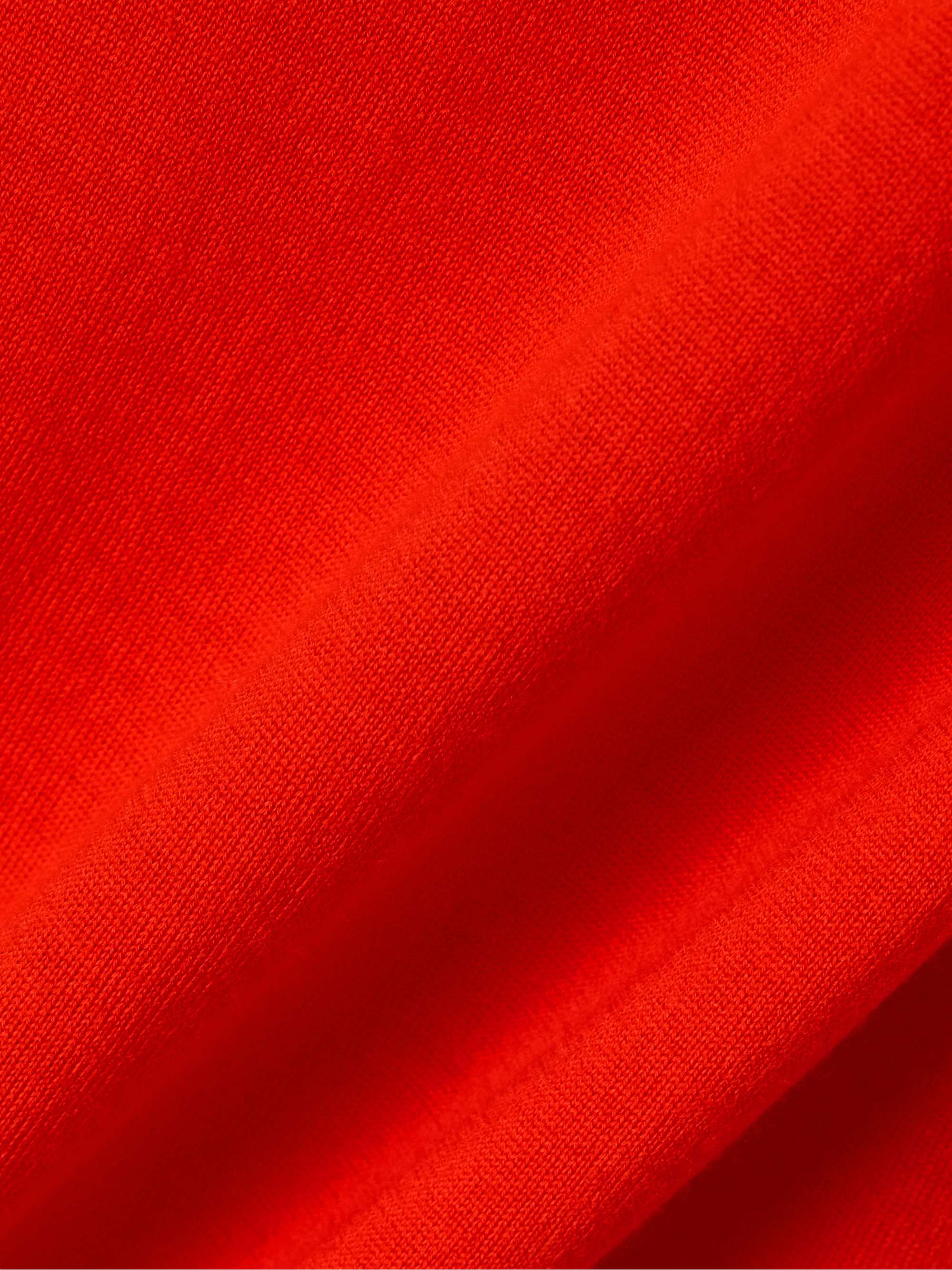 Heva wool-jersey turtleneck sweater view