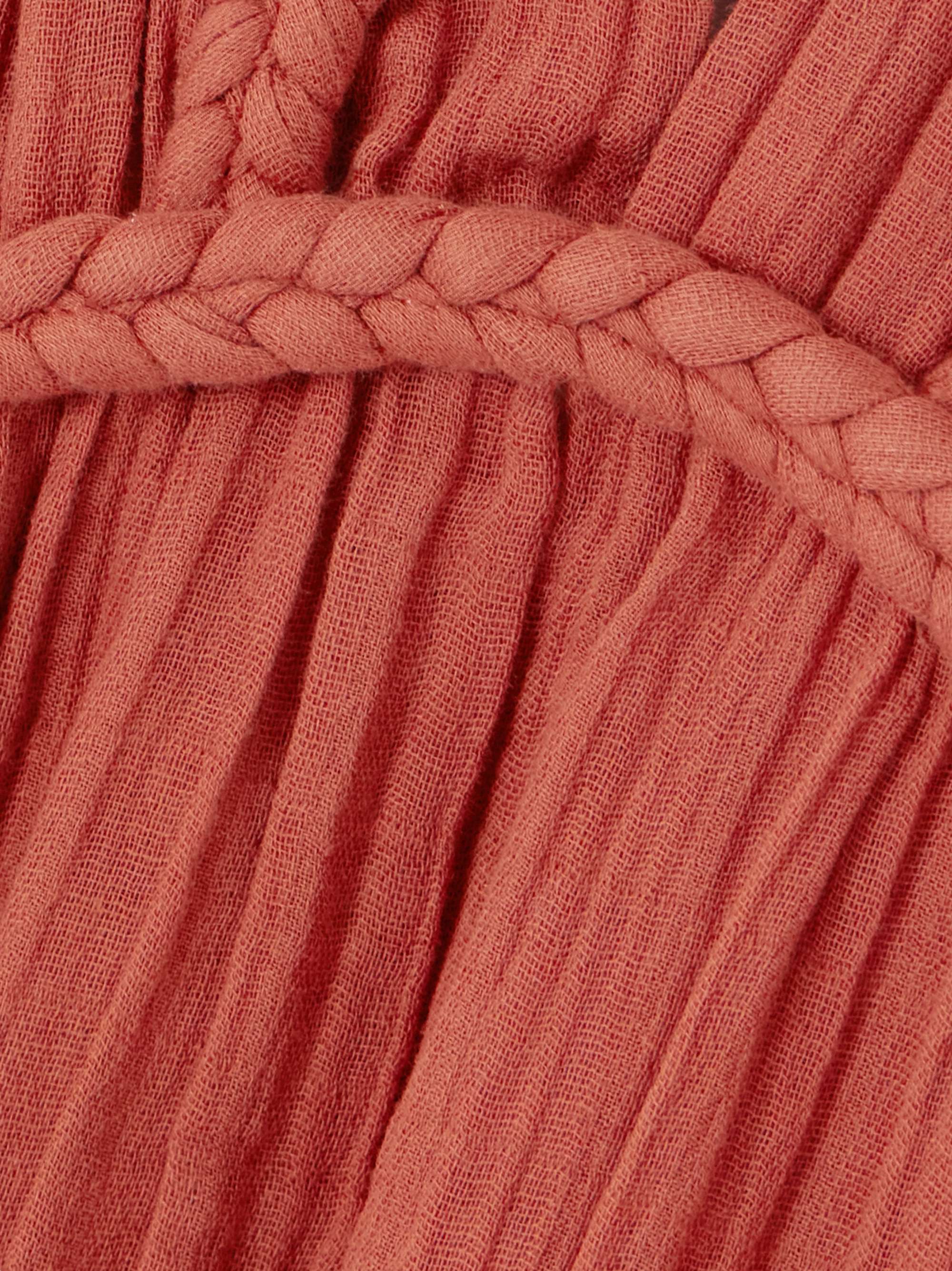 Joya open-back braided cotton-gauze maxi dress view