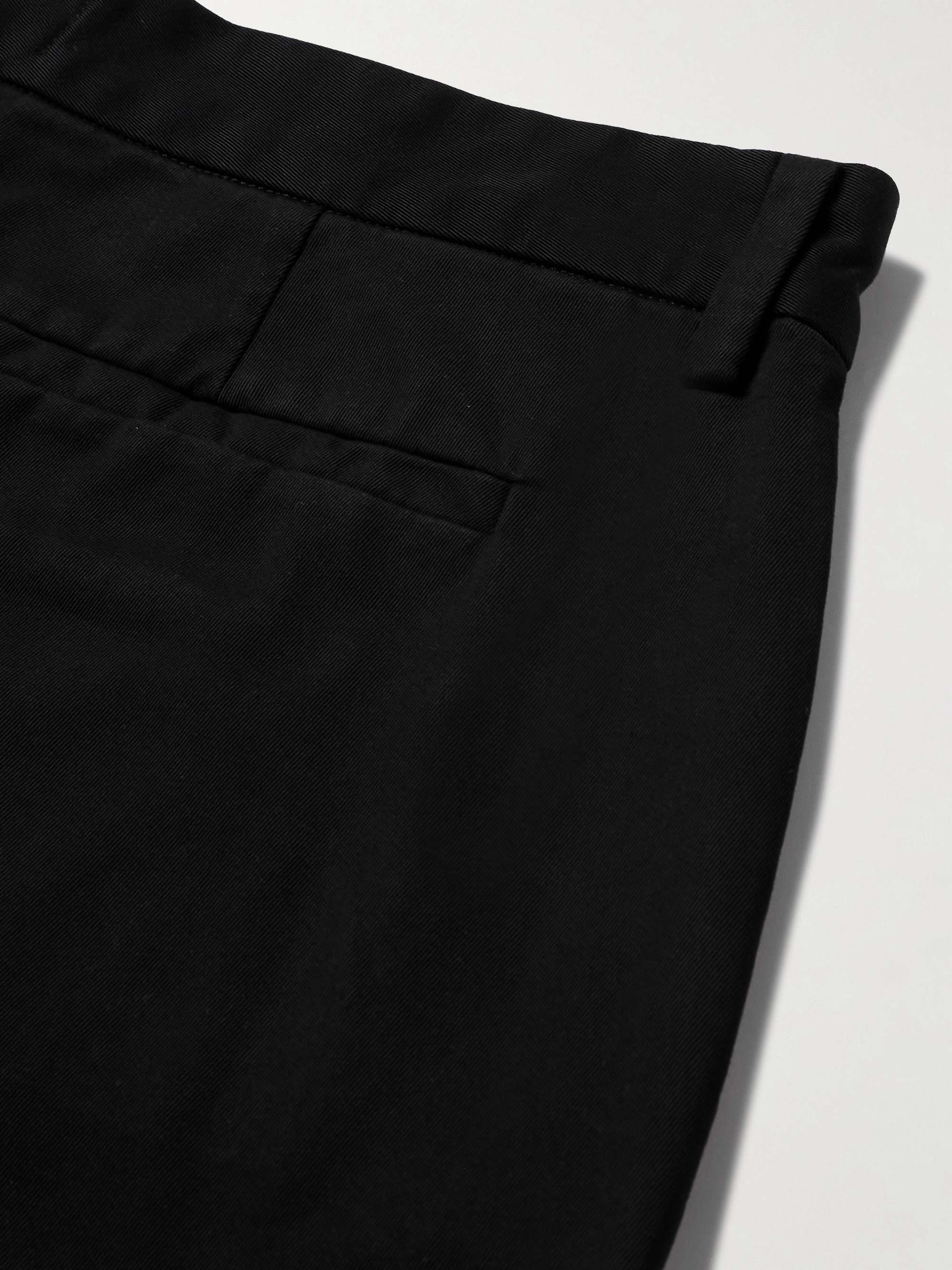 Cosmo Straight-Leg Garment-Dyed Cotton-Twill Shorts view