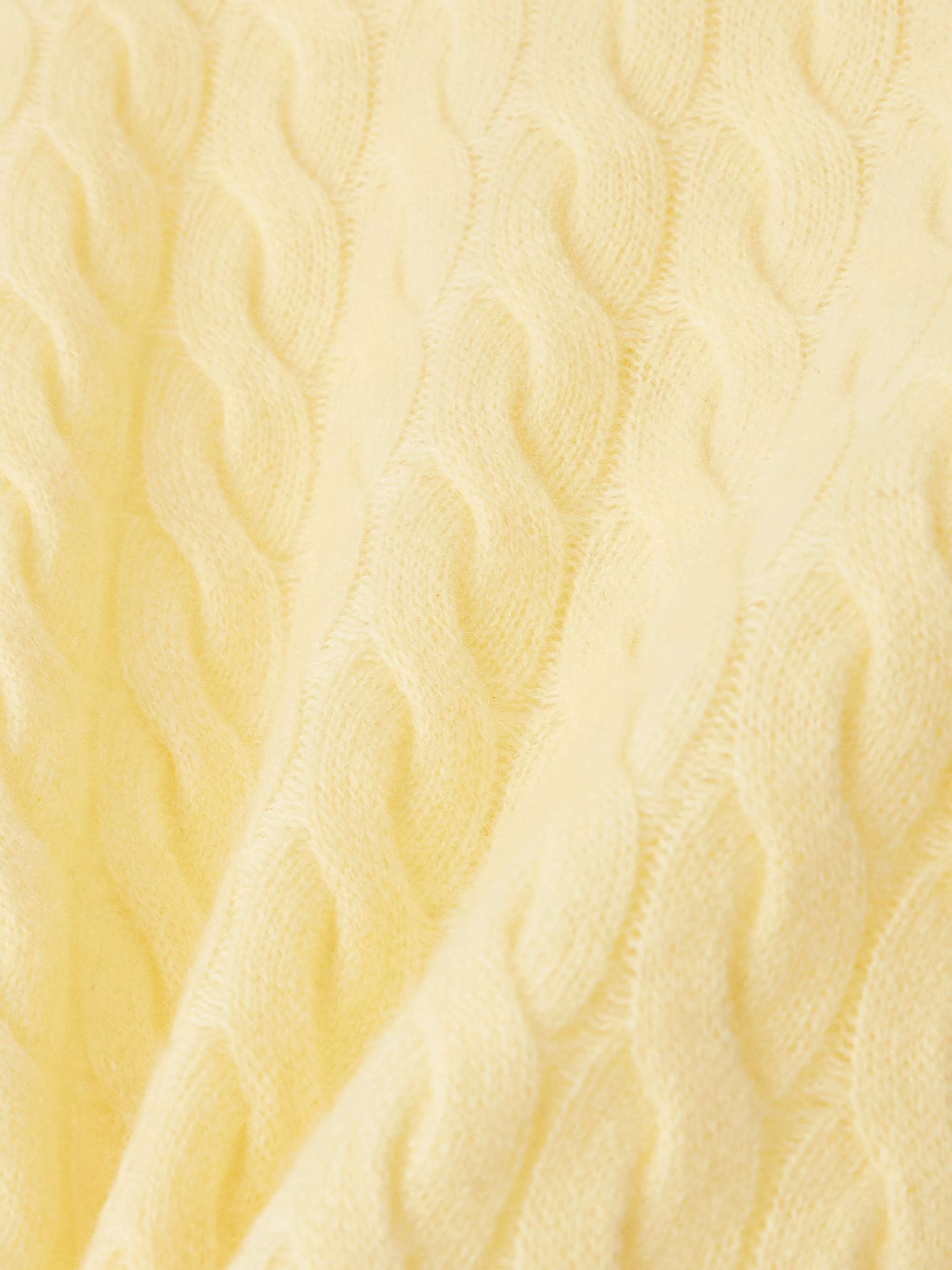 Milla cable-knit cashmere sweater view