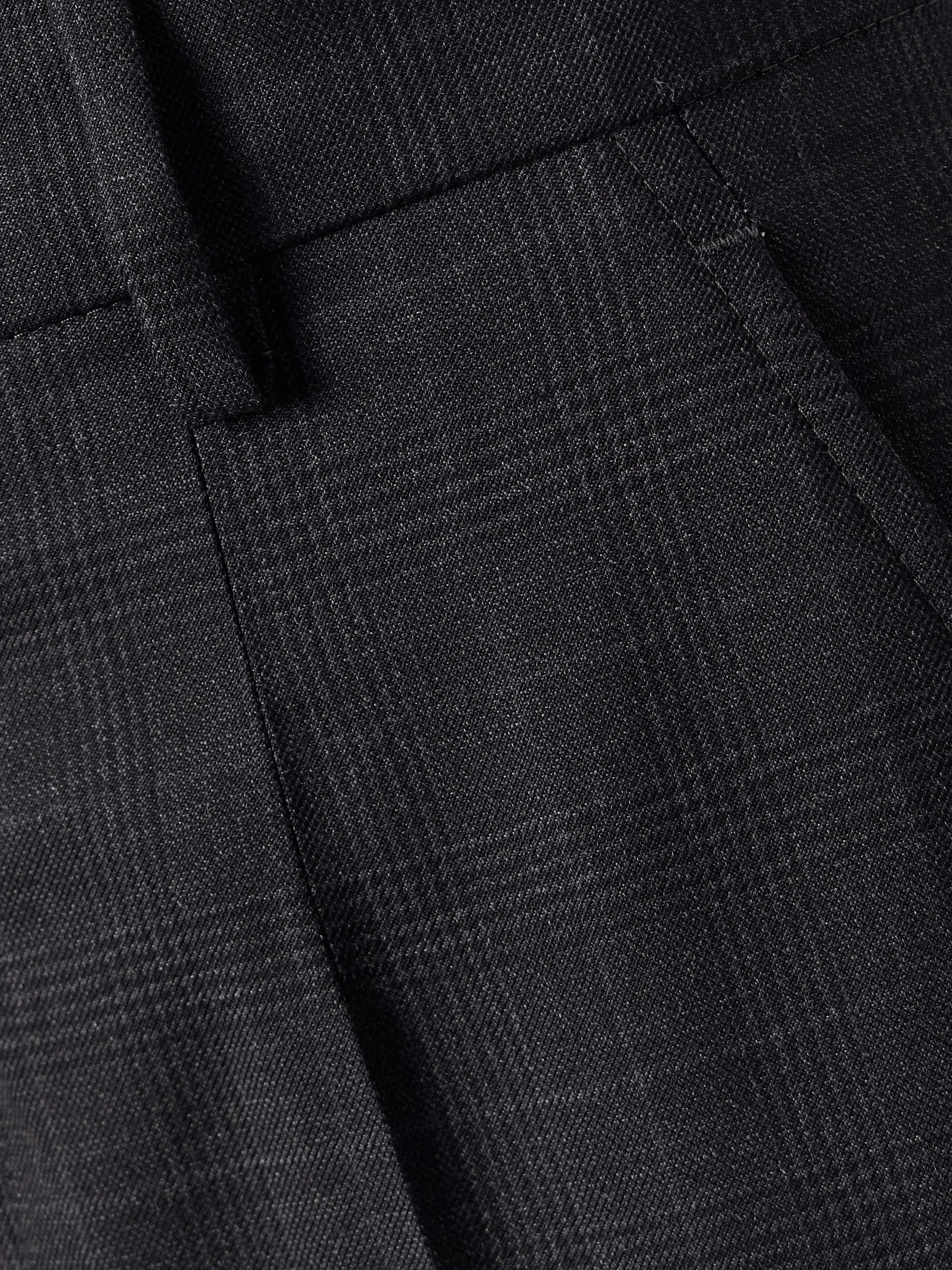 Ritana cropped Prince of Wales checked wool tapered pants view