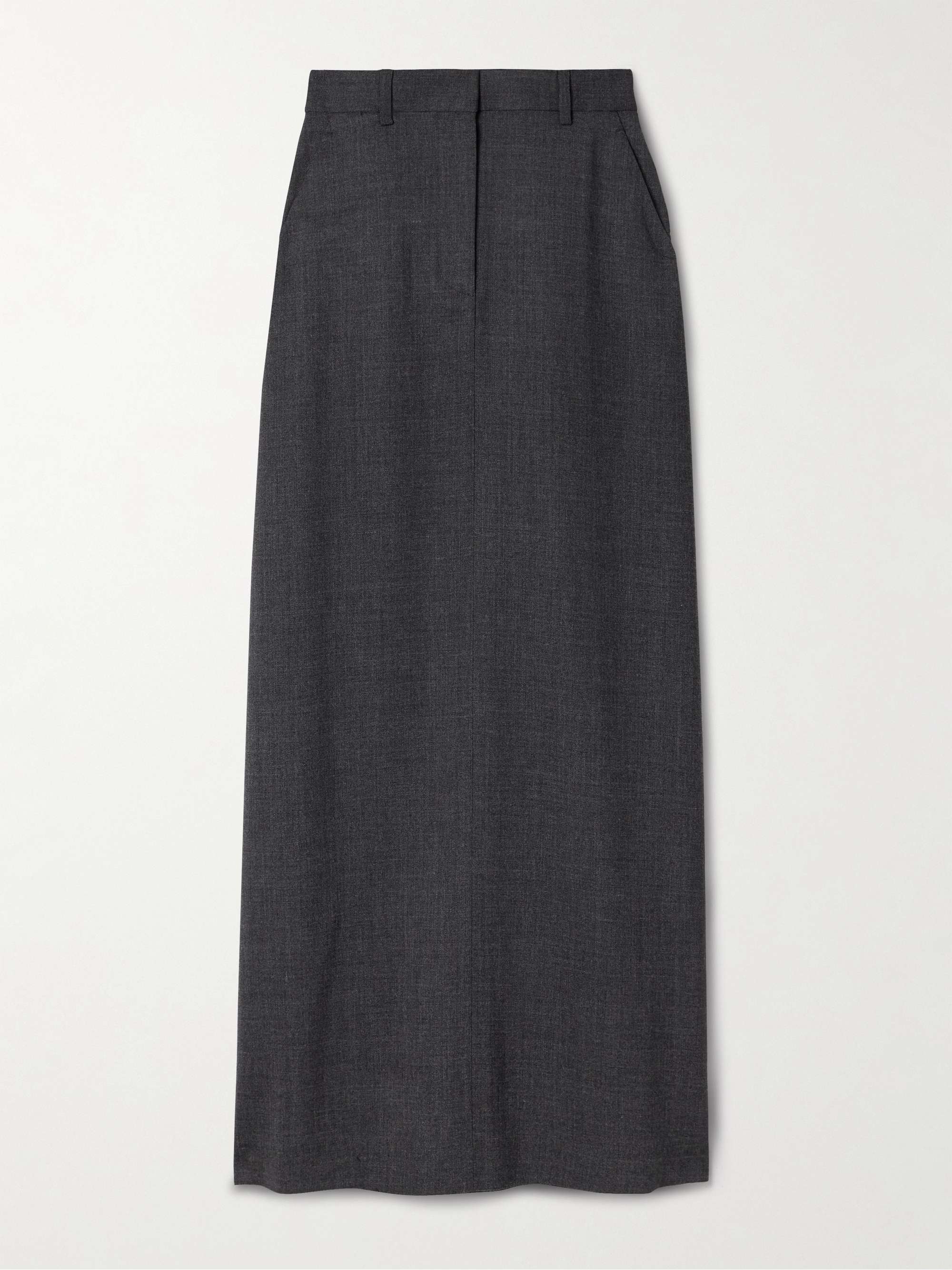 Roux wool maxi skirt view