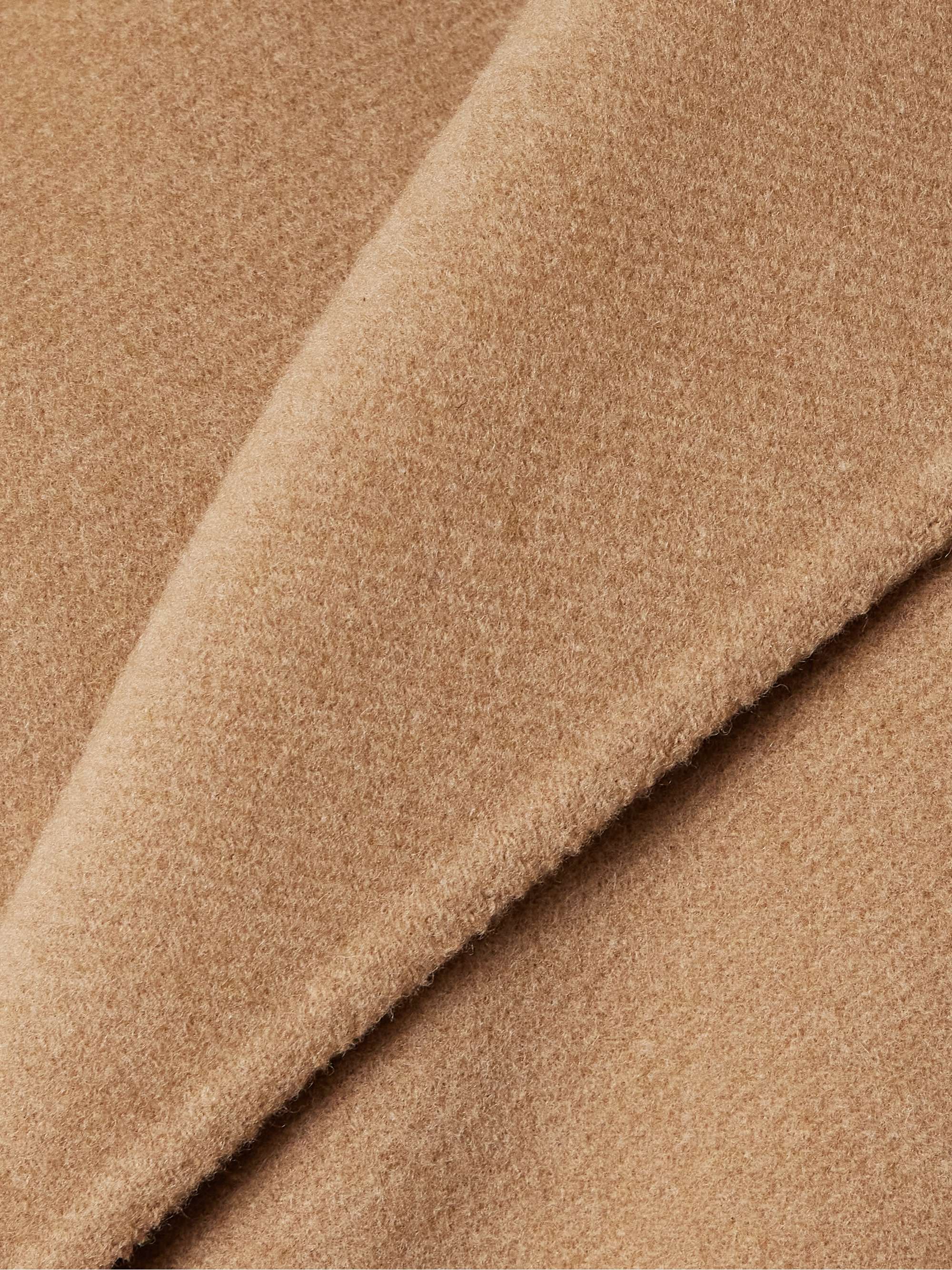 Rothen oversized belted wool coat view