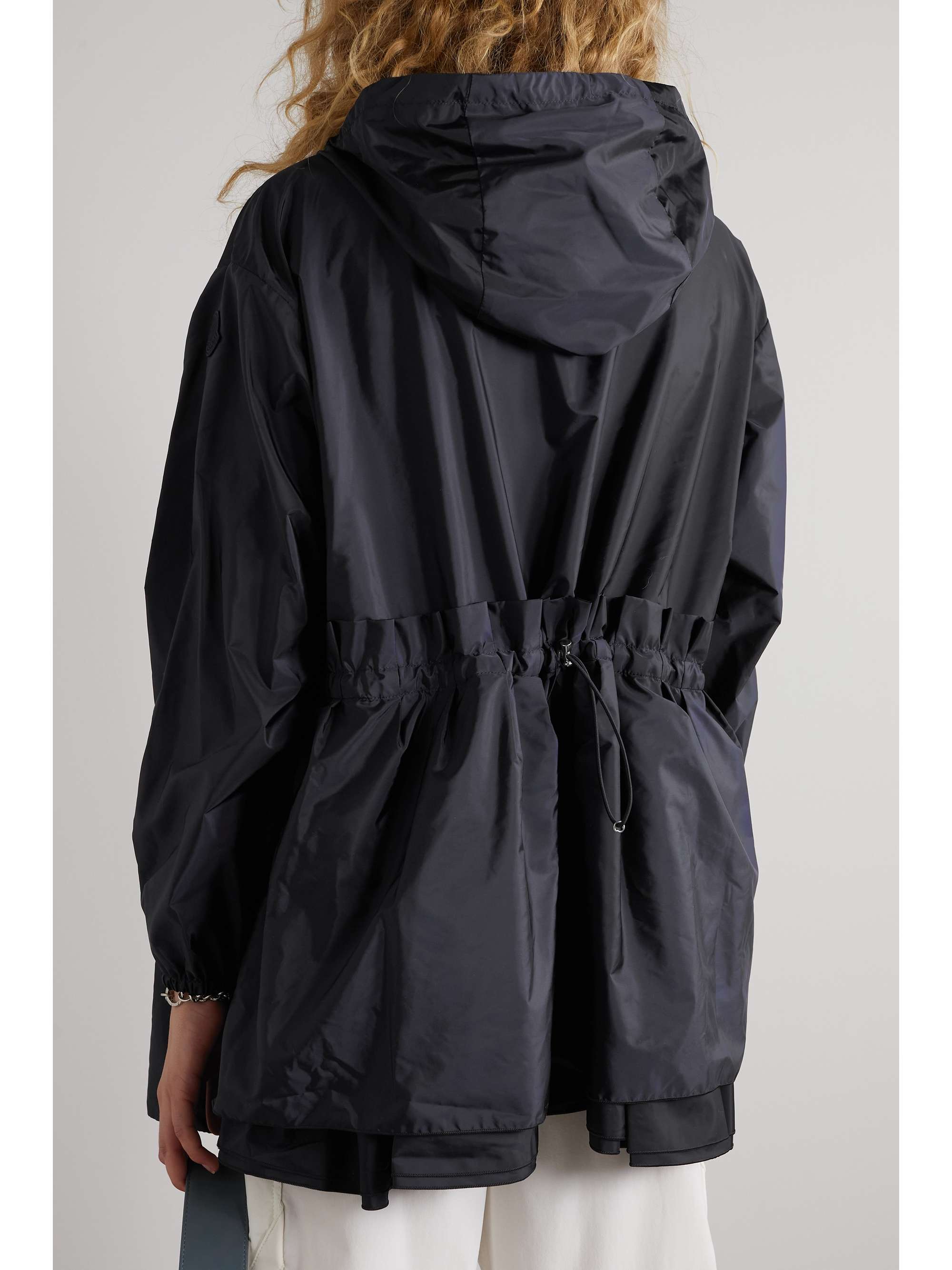 Hooded shell jacket view