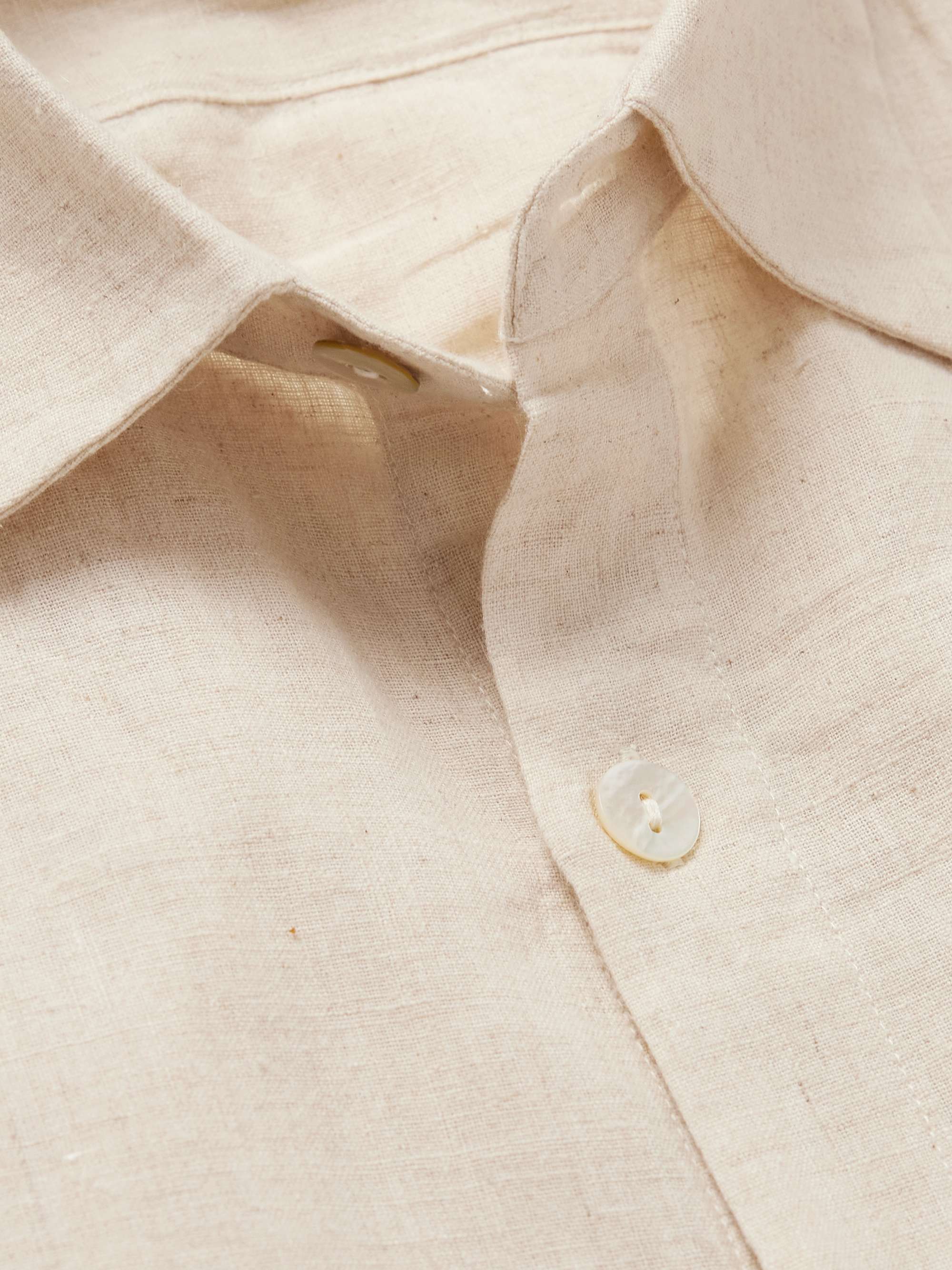 Embroidered Ramie Shirt view