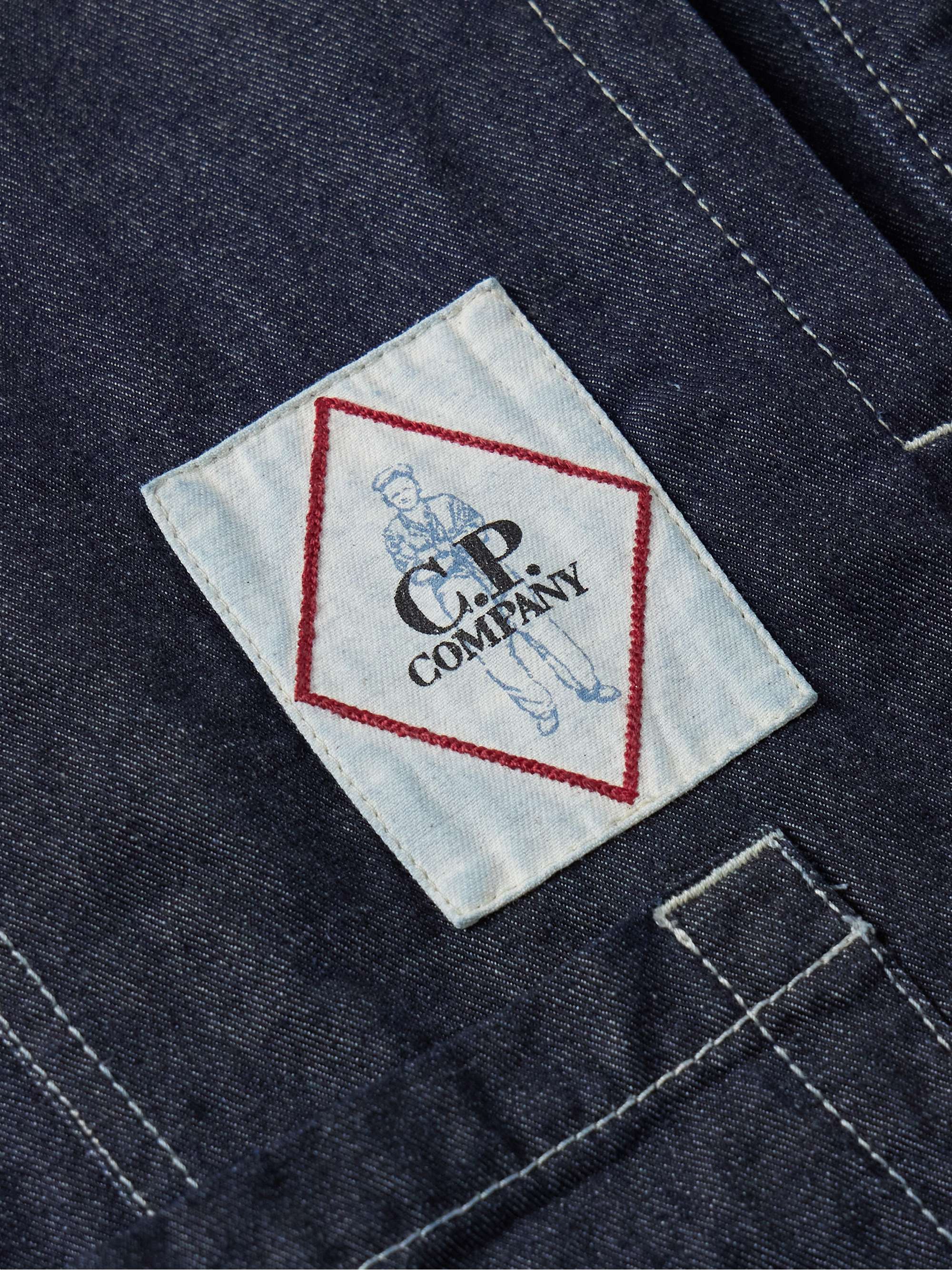 Logo-Appliquéd Denim Chore Jacket view