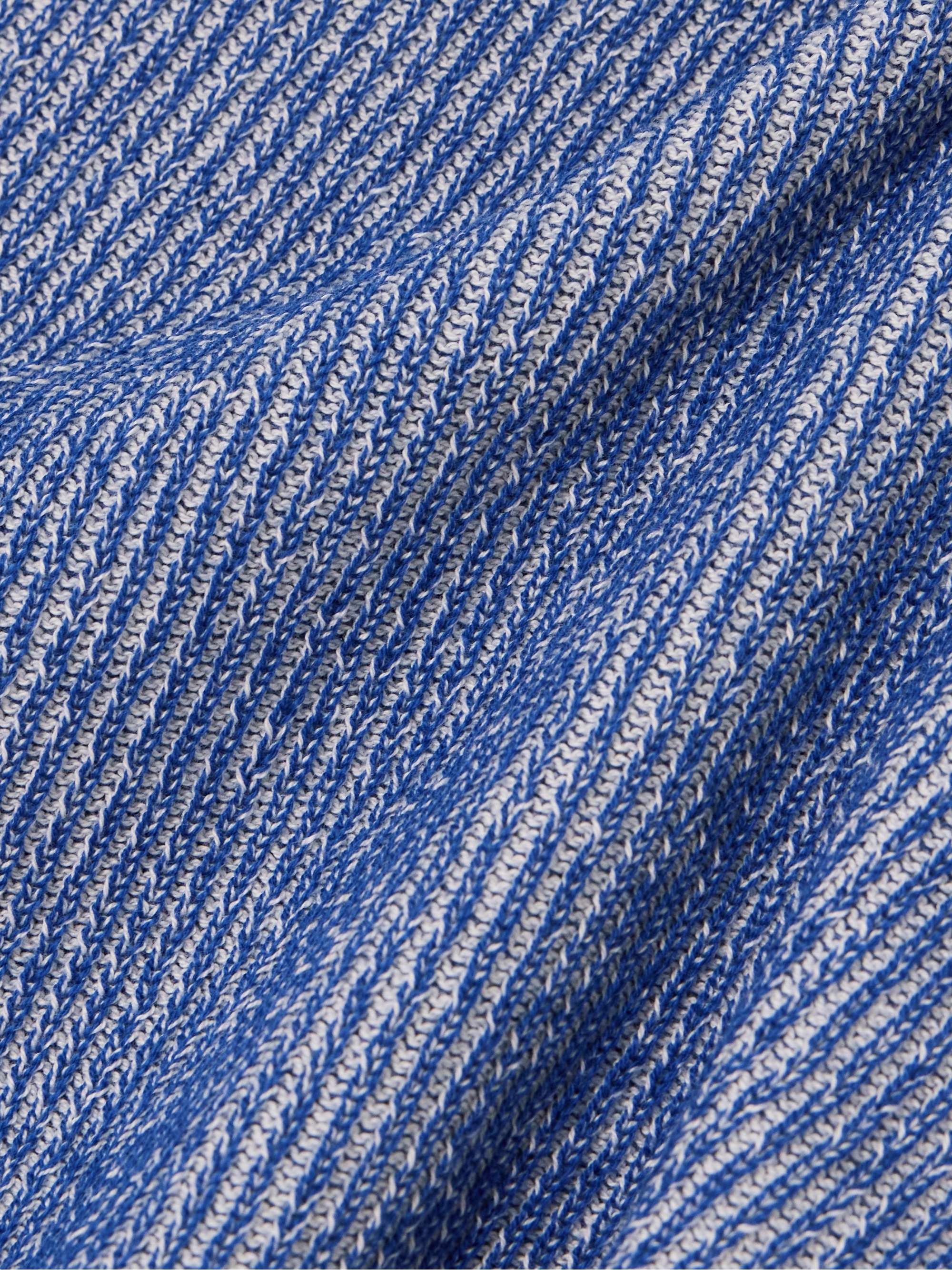 Dual ribbed cotton mini skirt view