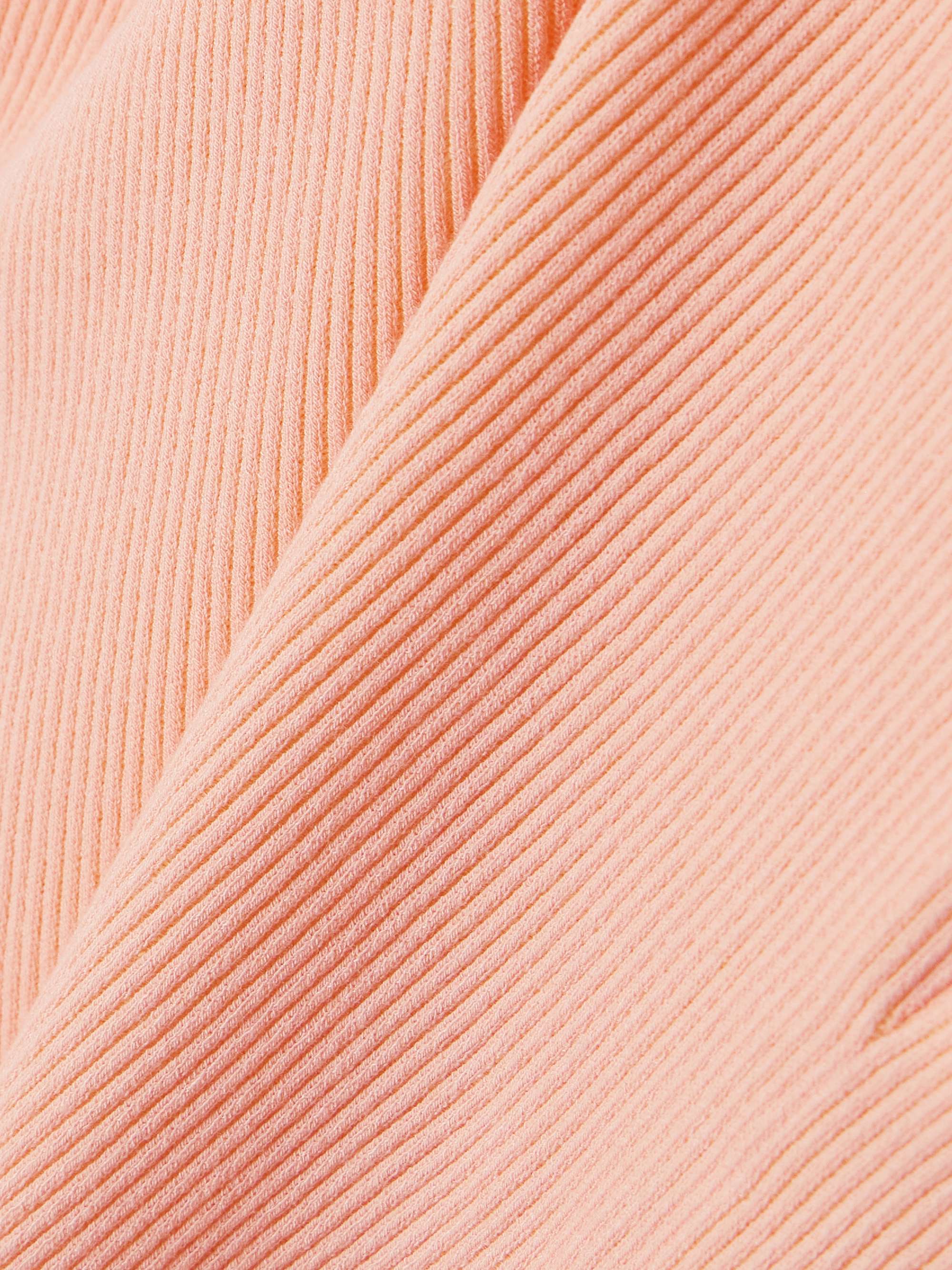 + Paula's Ibiza jacquard-woven ribbed stretch-jersey midi dress view