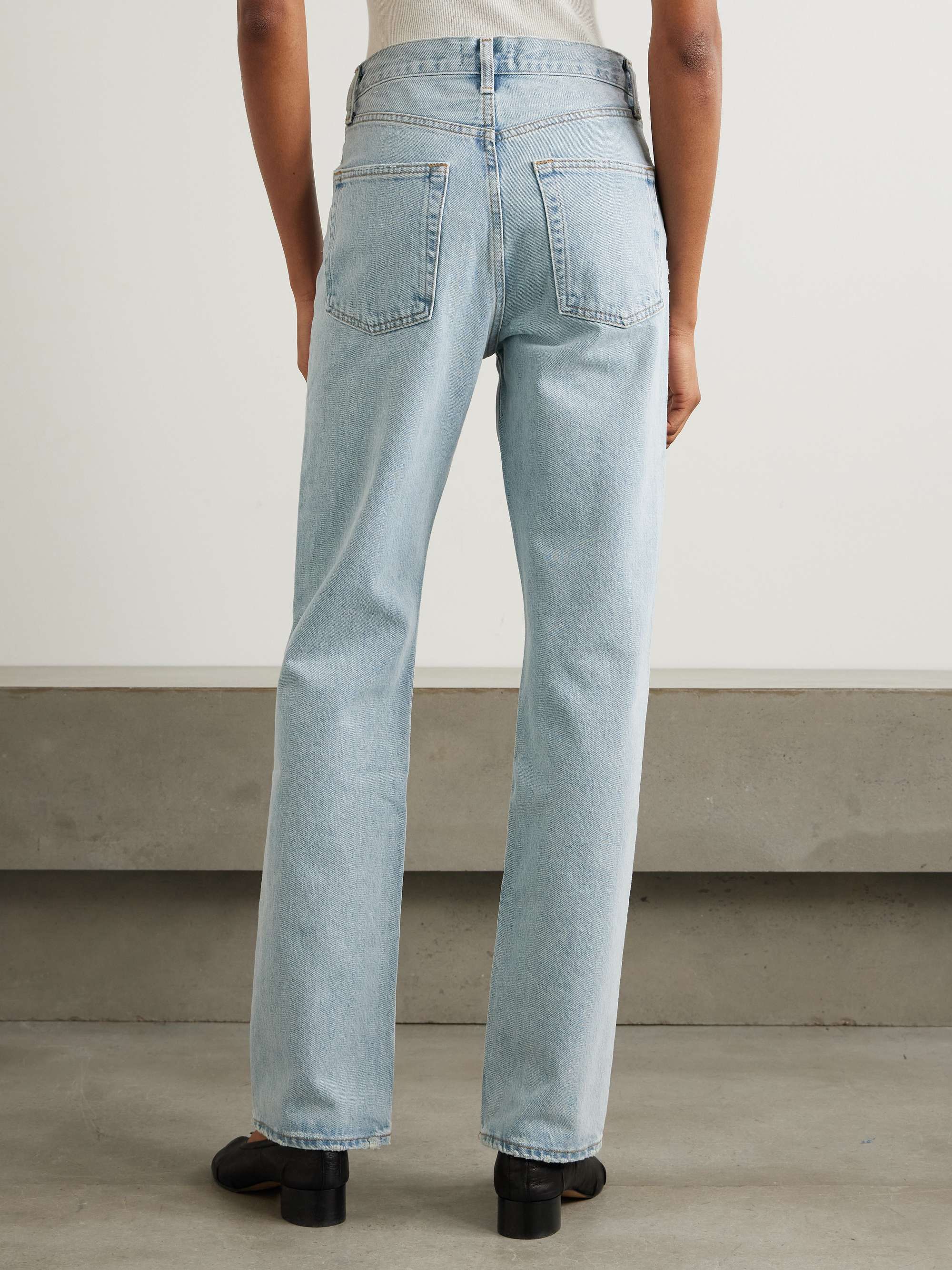 Kelly high-rise straight-leg jeans view