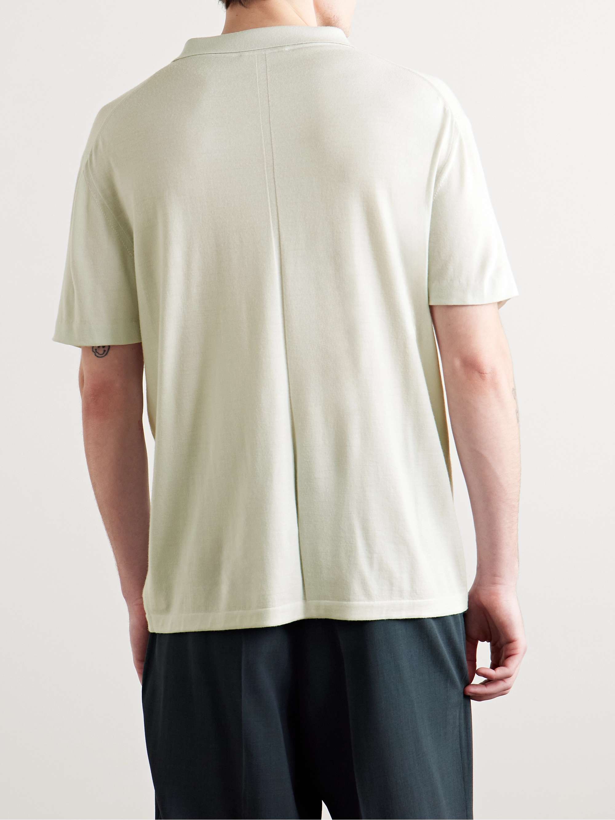 Mauro Wool Polo Shirt view