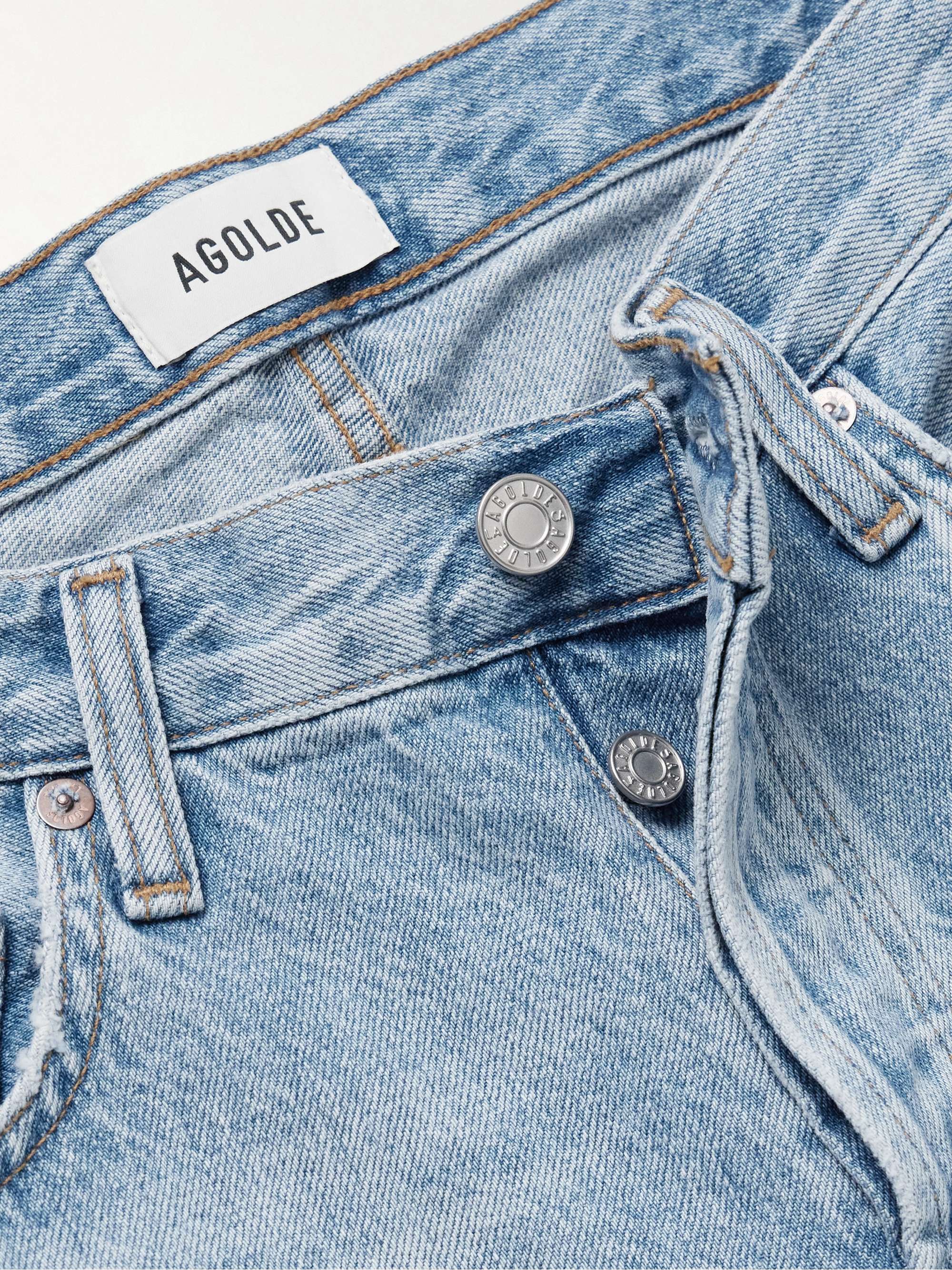 Baggy V-Waist denim shorts view